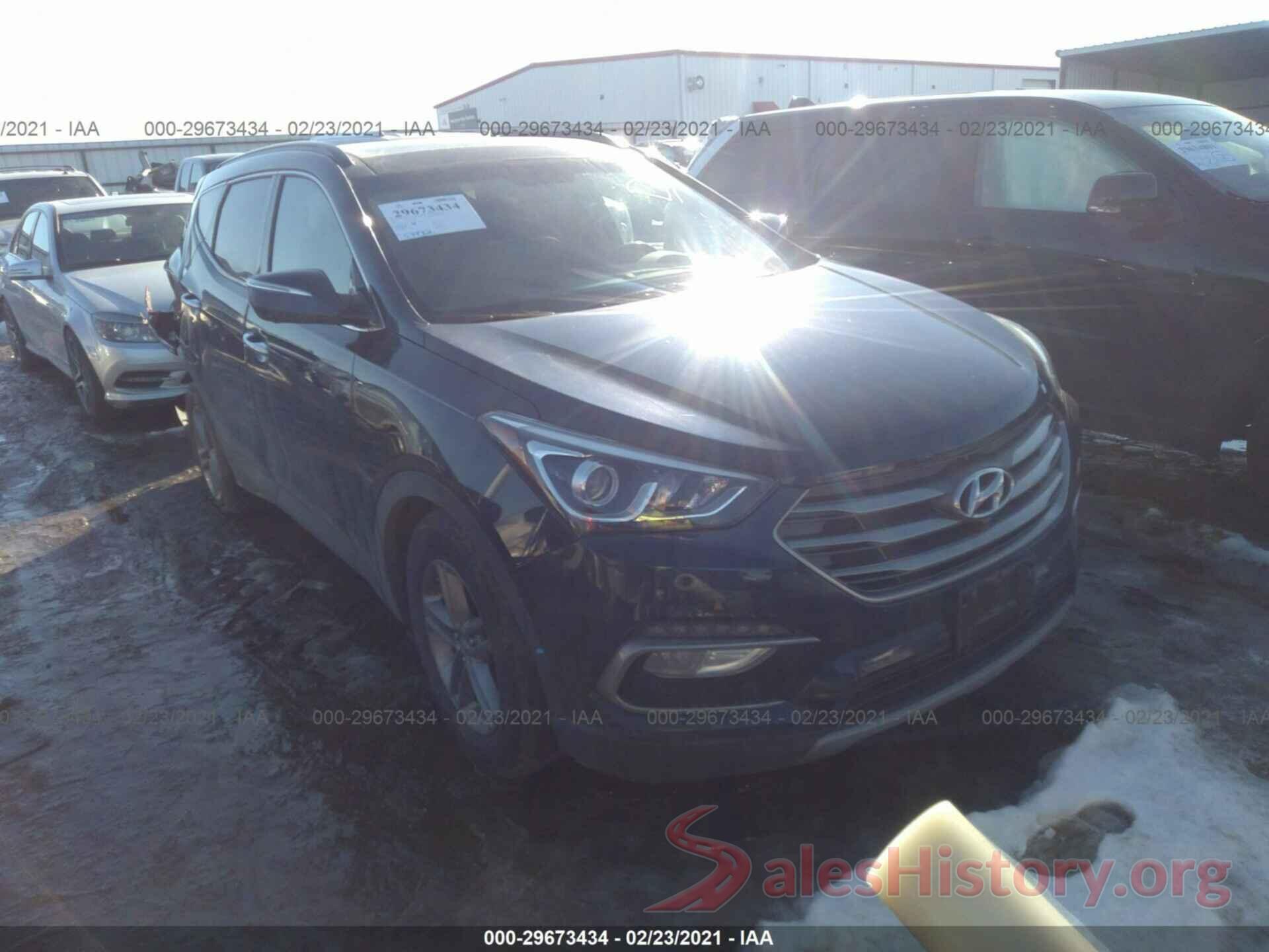 5XYZUDLB0HG397425 2017 HYUNDAI SANTA FE SPORT