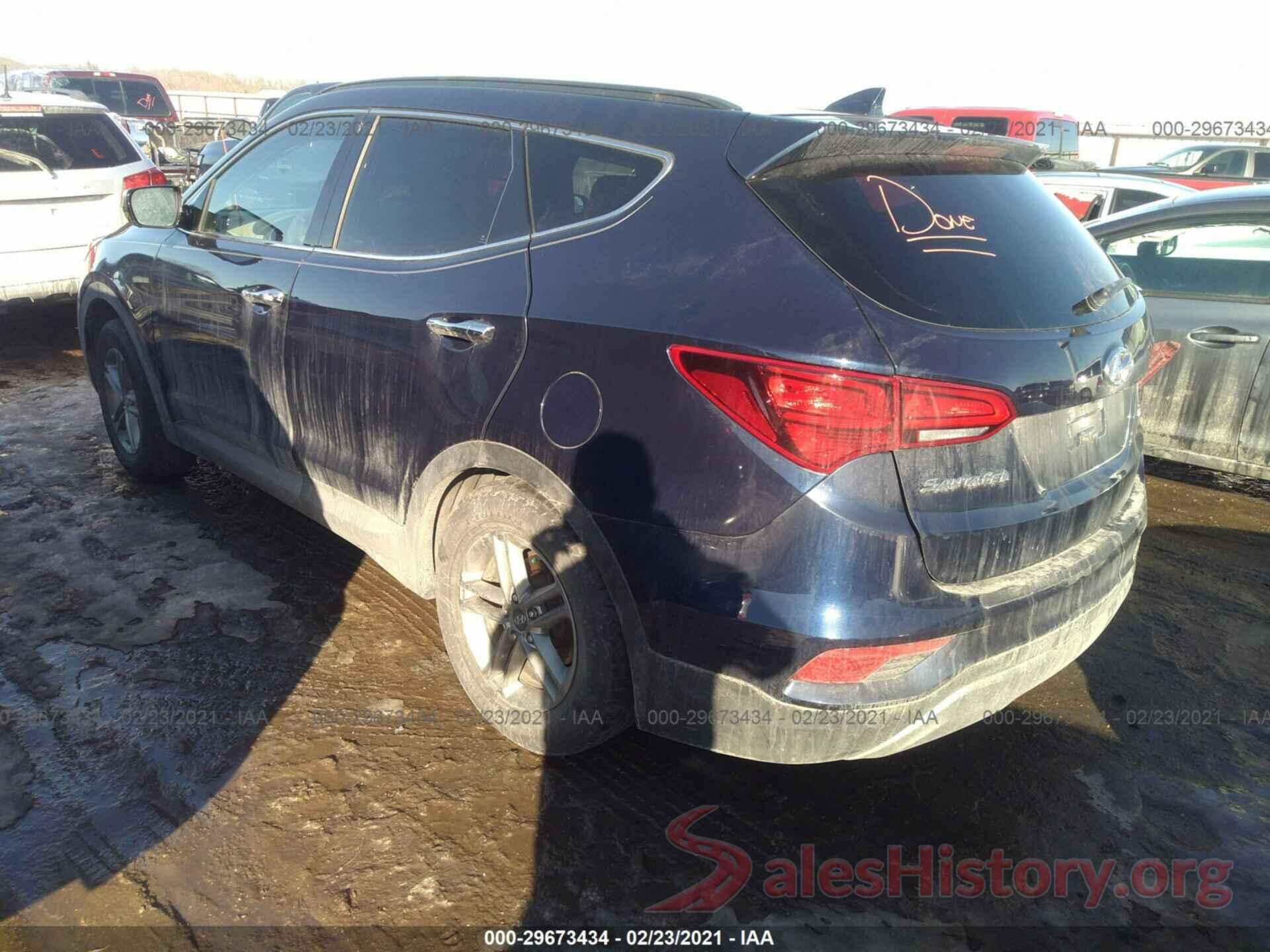 5XYZUDLB0HG397425 2017 HYUNDAI SANTA FE SPORT