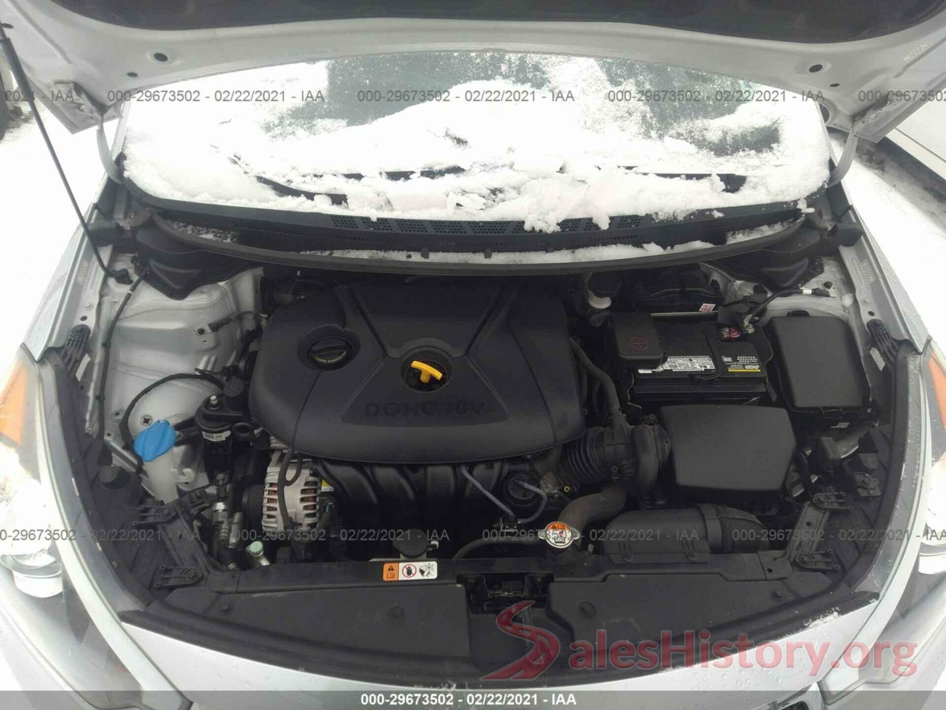 KNAFX4A65G5528059 2016 KIA FORTE