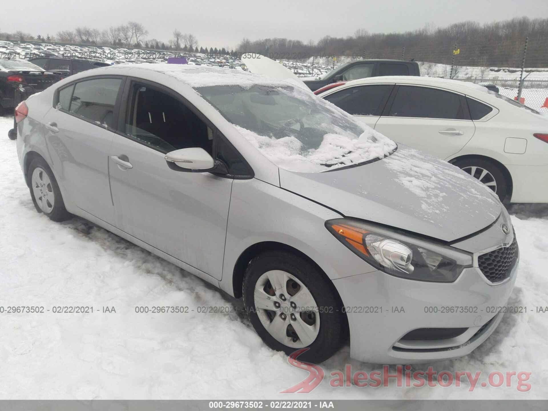 KNAFX4A65G5528059 2016 KIA FORTE