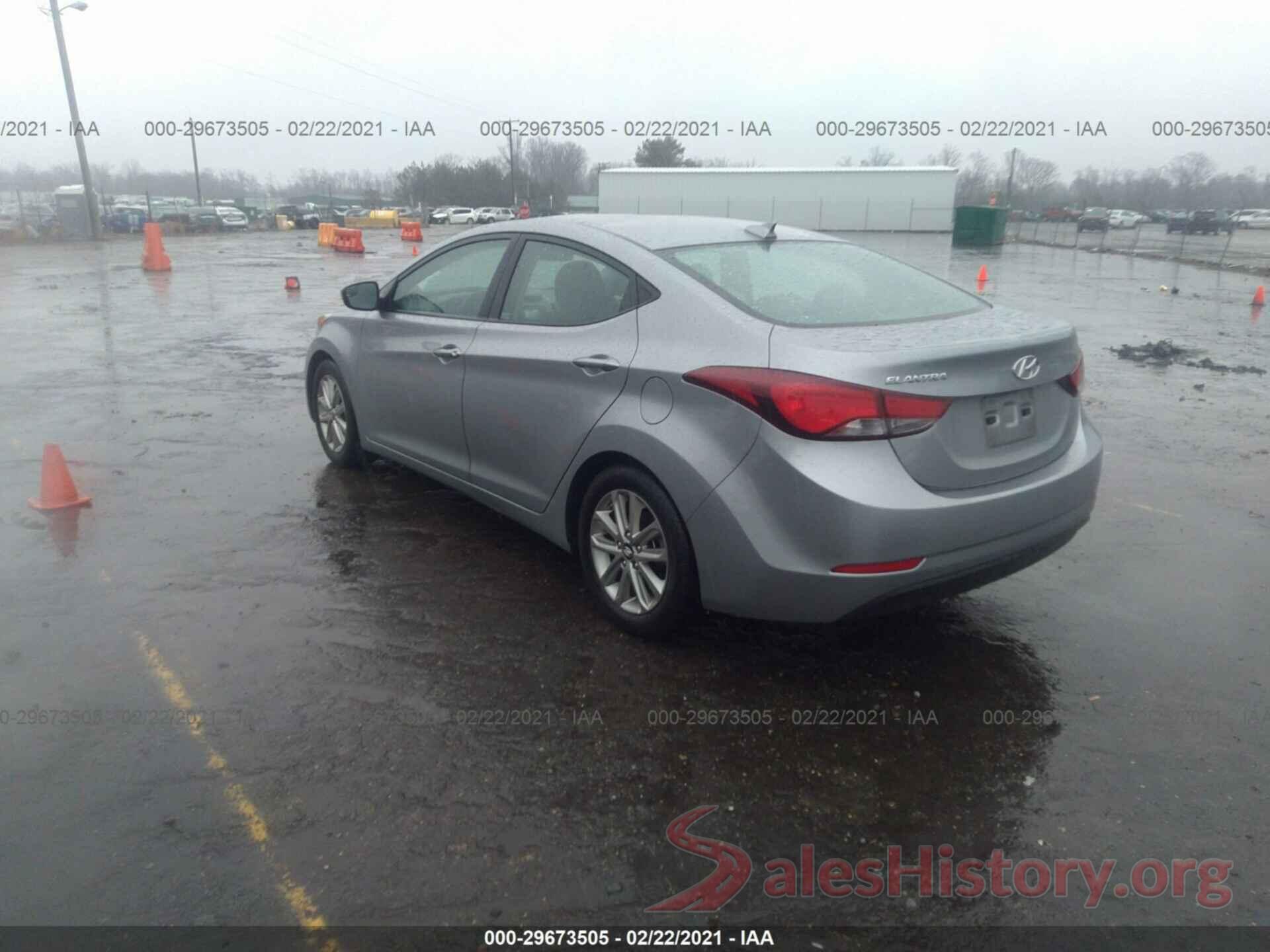 5NPDH4AE7GH670489 2016 HYUNDAI ELANTRA