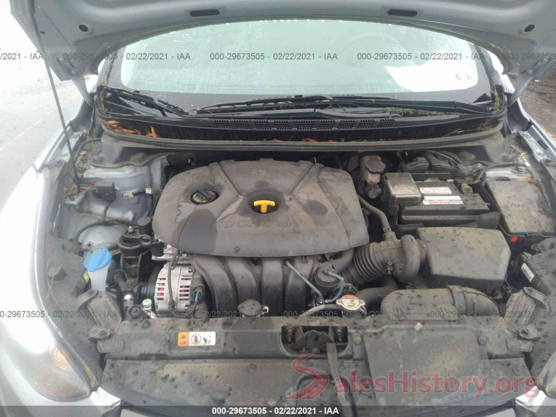 5NPDH4AE7GH670489 2016 HYUNDAI ELANTRA