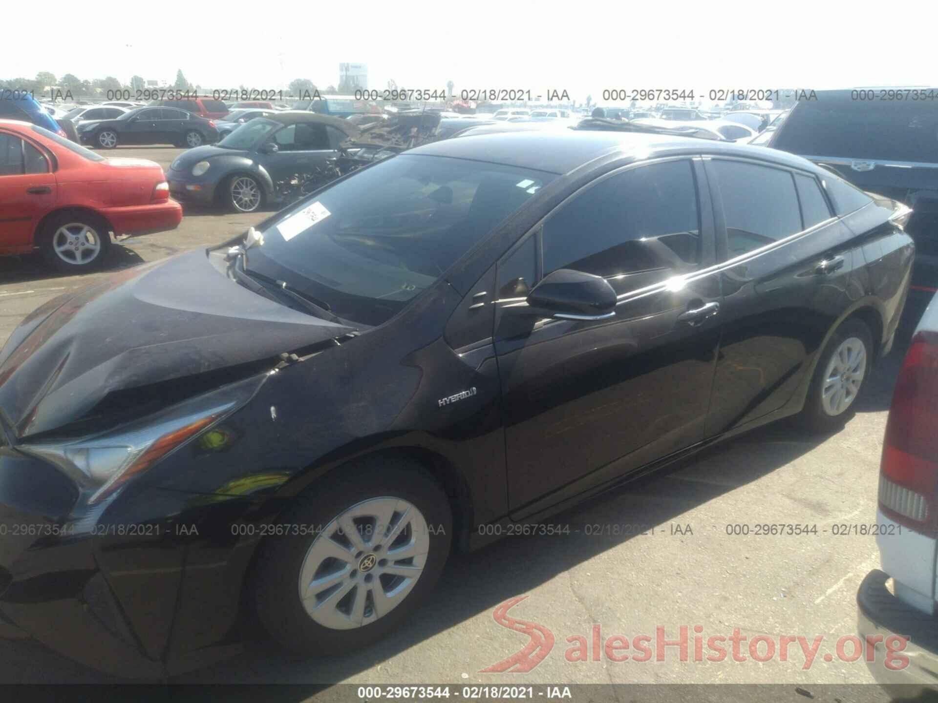 JTDKBRFU8G3022788 2016 TOYOTA PRIUS