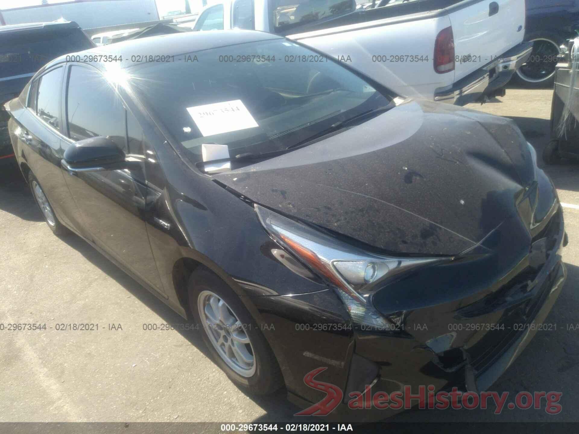 JTDKBRFU8G3022788 2016 TOYOTA PRIUS