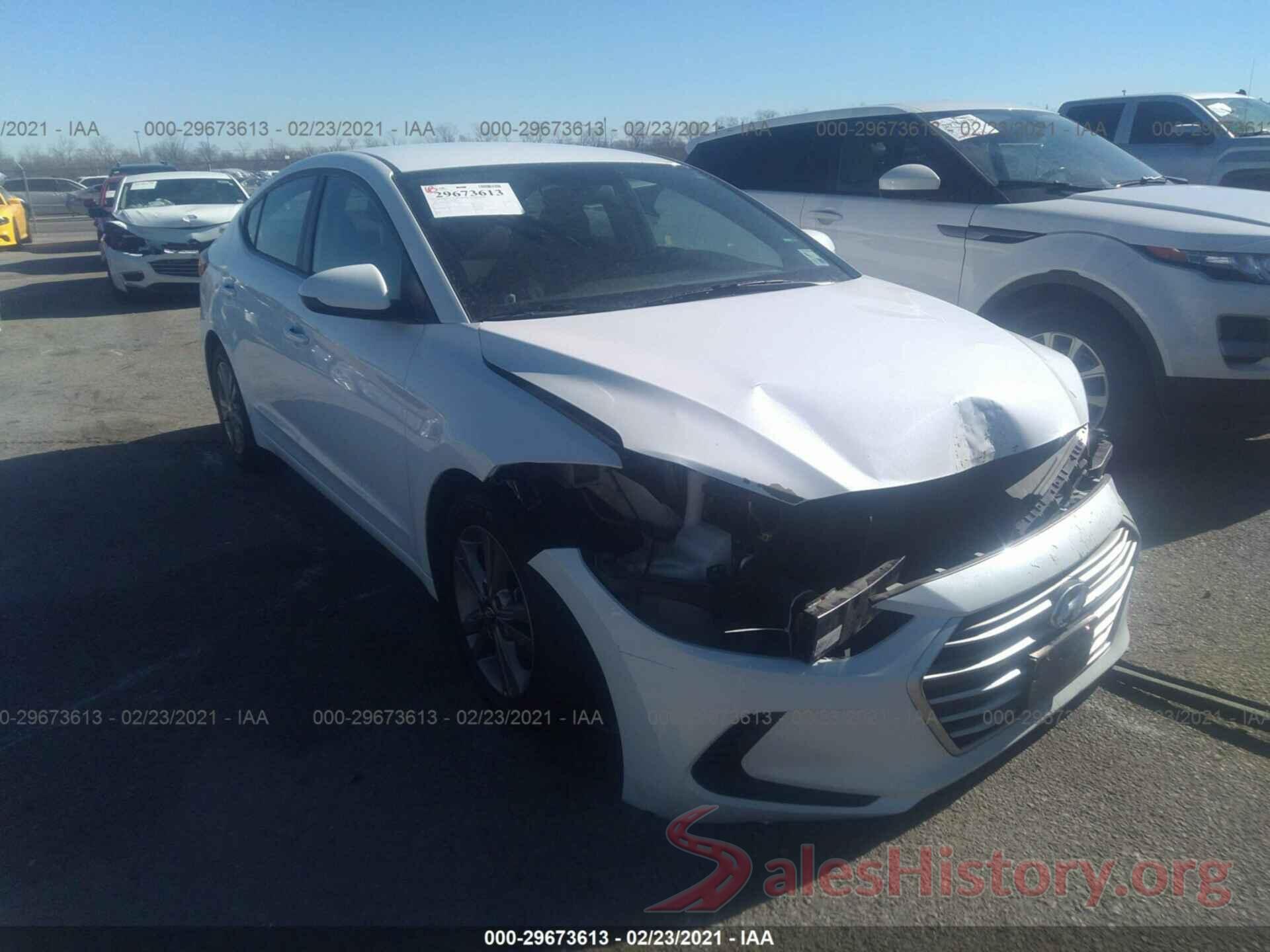 5NPD84LF0JH290827 2018 HYUNDAI ELANTRA