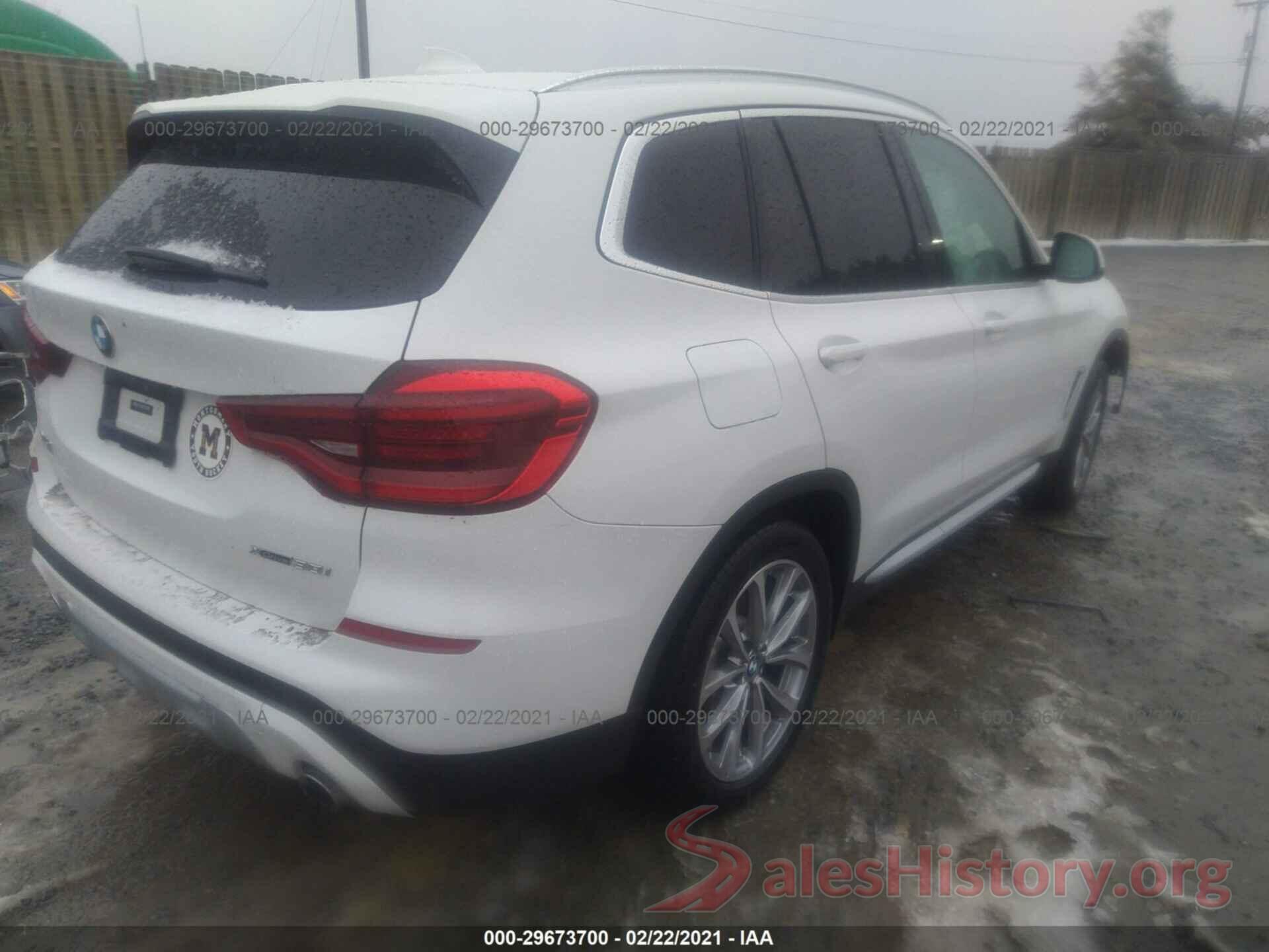 5UXTR9C50KLR07457 2019 BMW X3