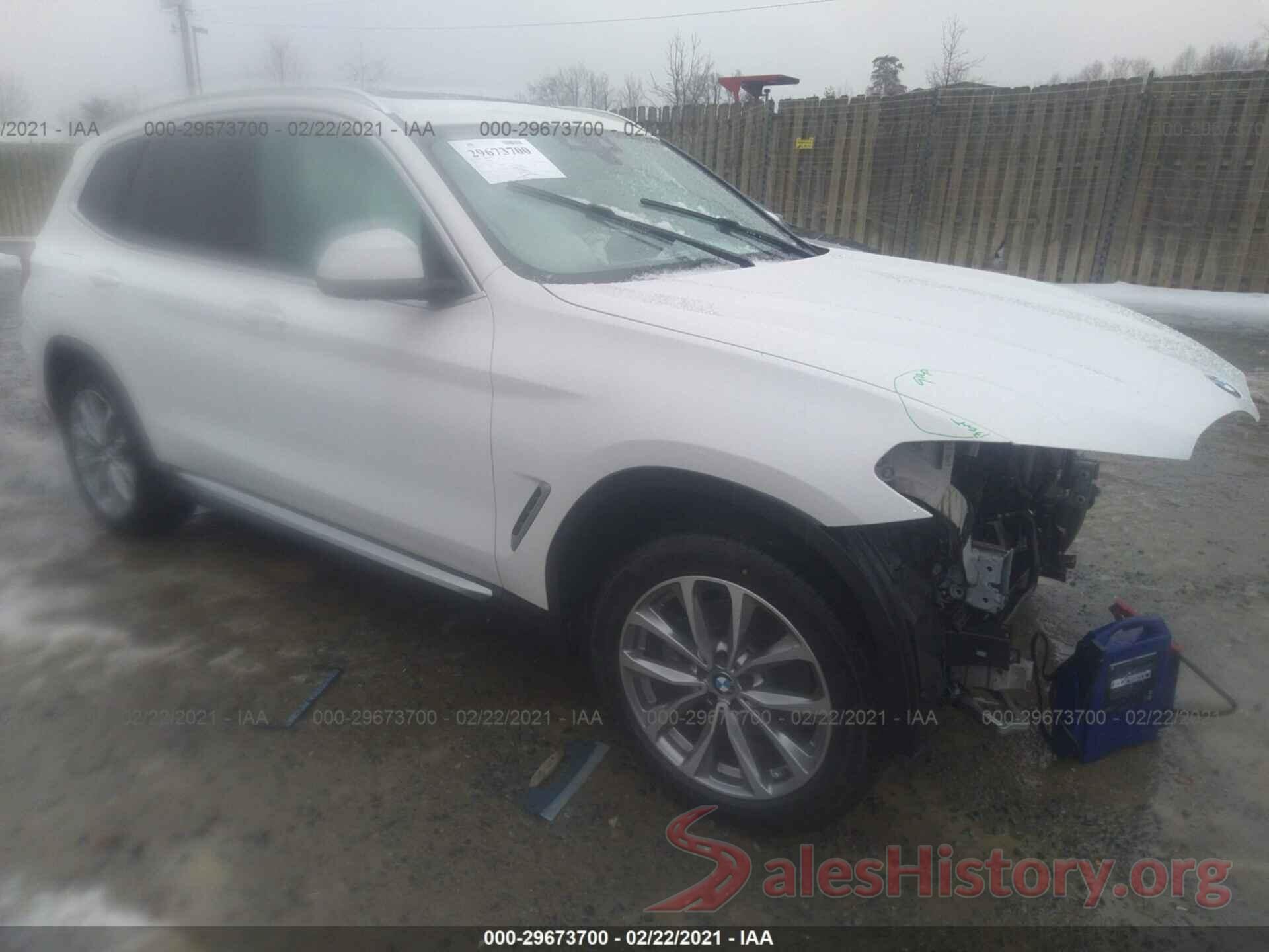 5UXTR9C50KLR07457 2019 BMW X3