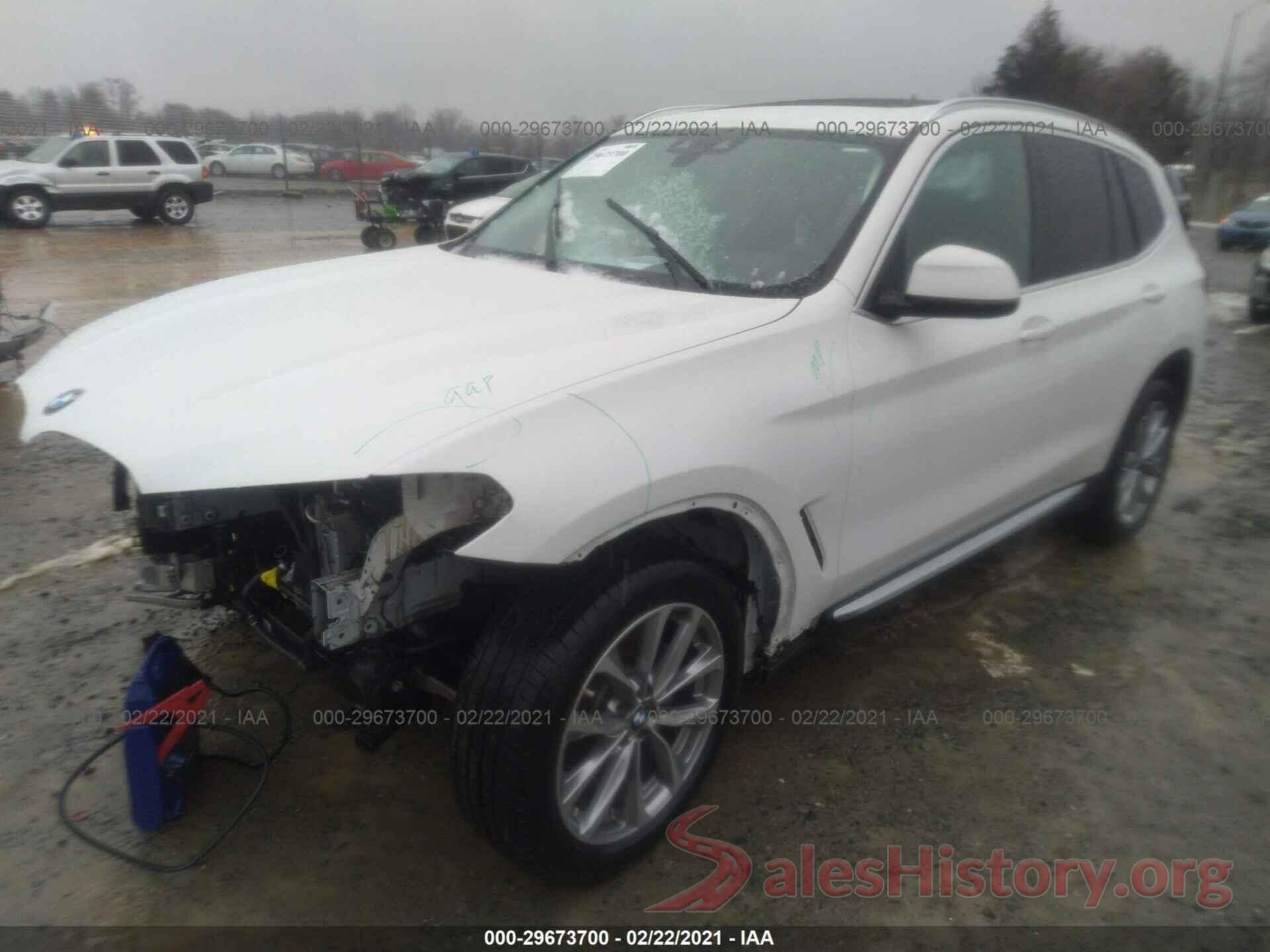 5UXTR9C50KLR07457 2019 BMW X3