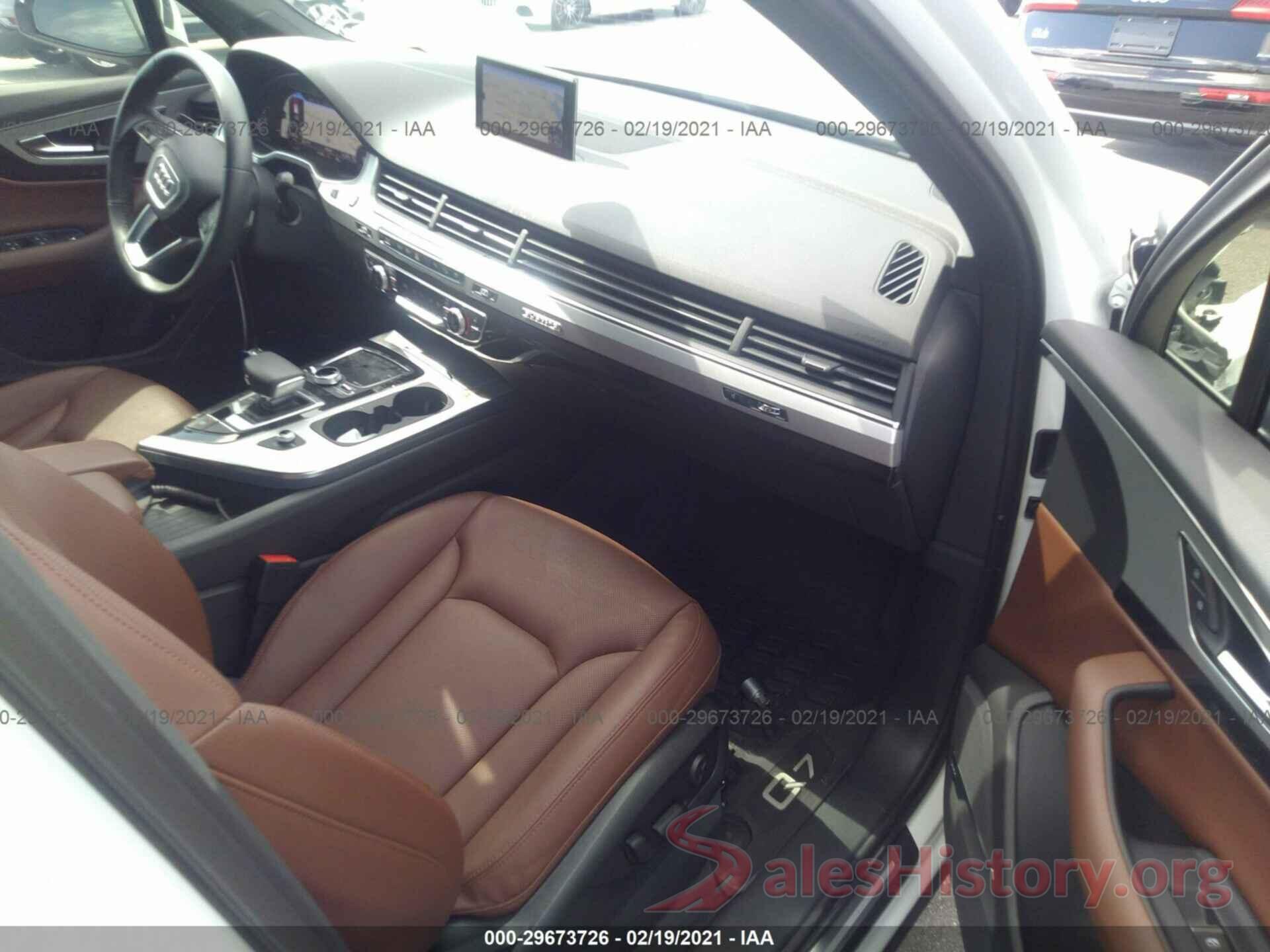 WA1LHAF7XKD031603 2019 AUDI Q7