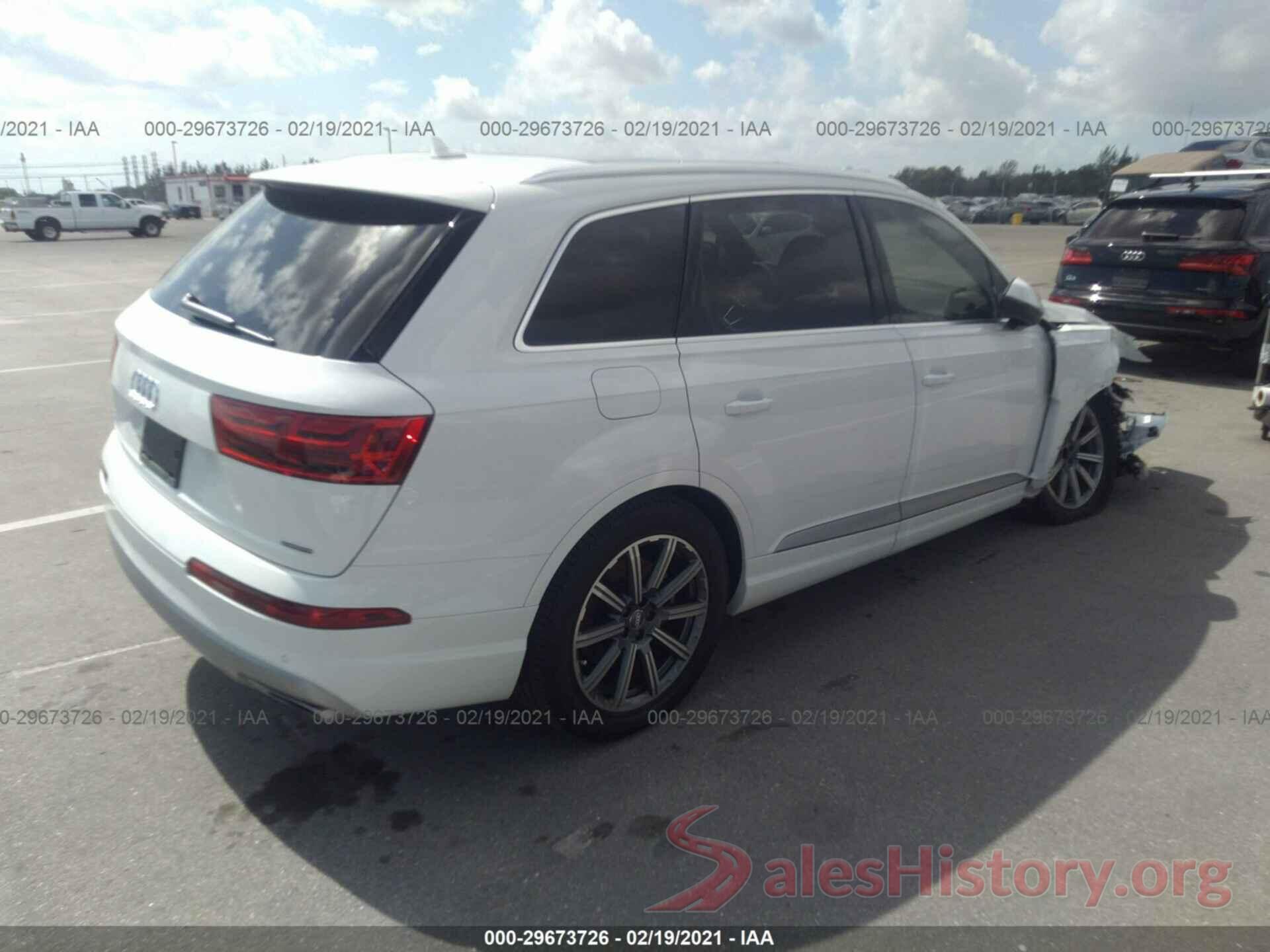 WA1LHAF7XKD031603 2019 AUDI Q7