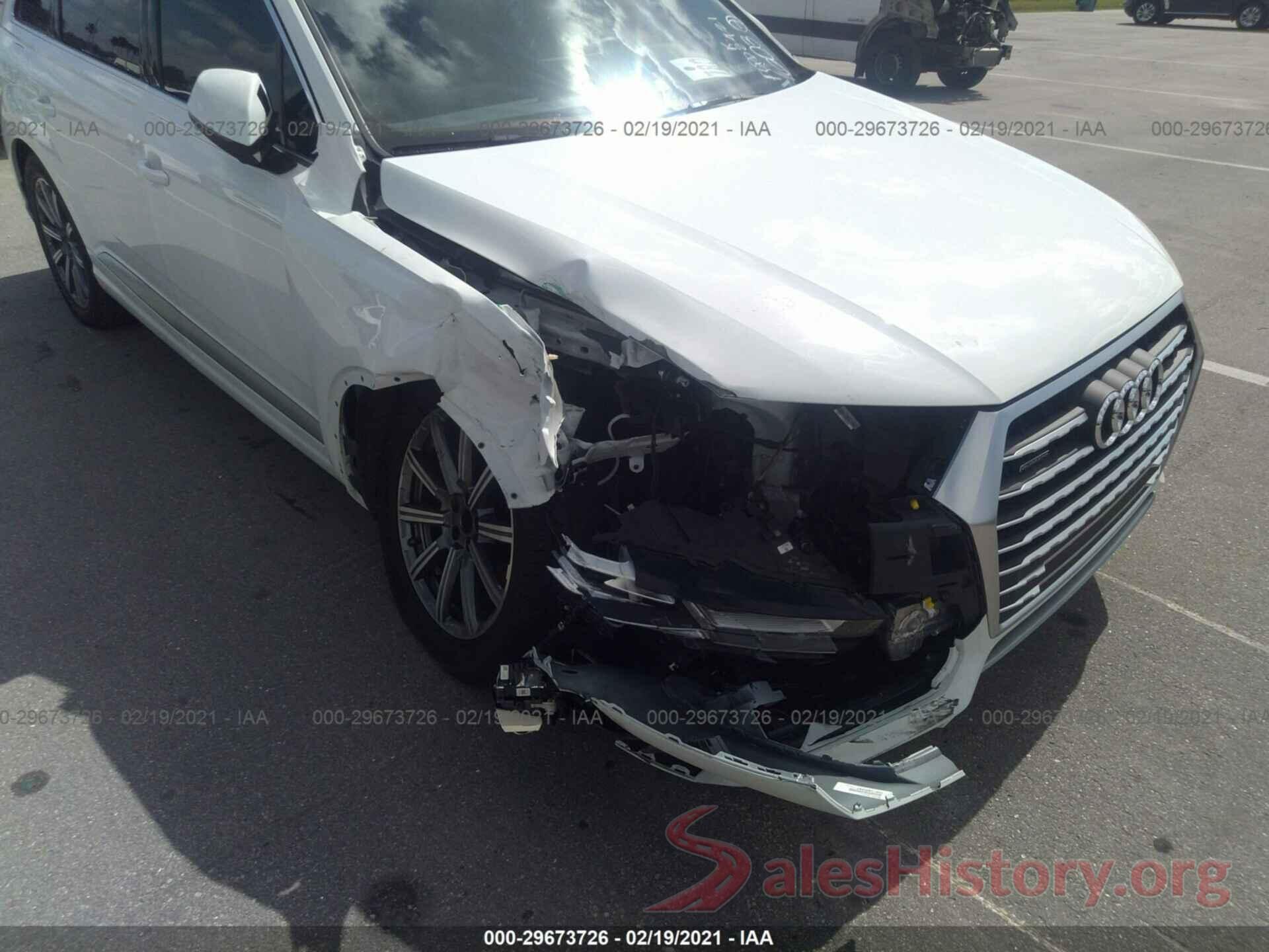 WA1LHAF7XKD031603 2019 AUDI Q7