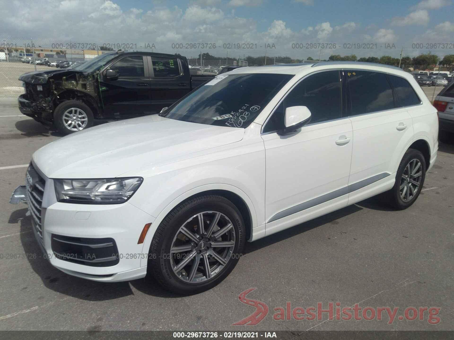 WA1LHAF7XKD031603 2019 AUDI Q7