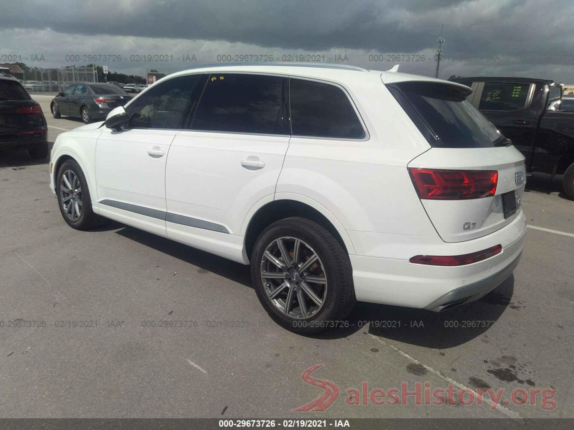 WA1LHAF7XKD031603 2019 AUDI Q7