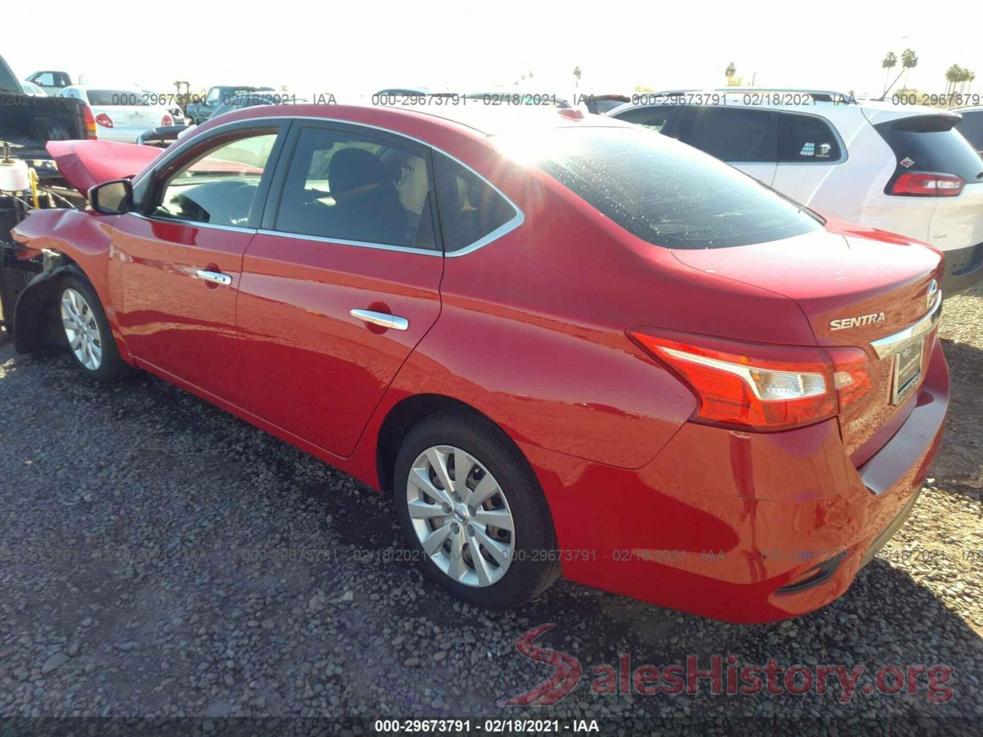 3N1AB7AP5HL684659 2017 NISSAN SENTRA