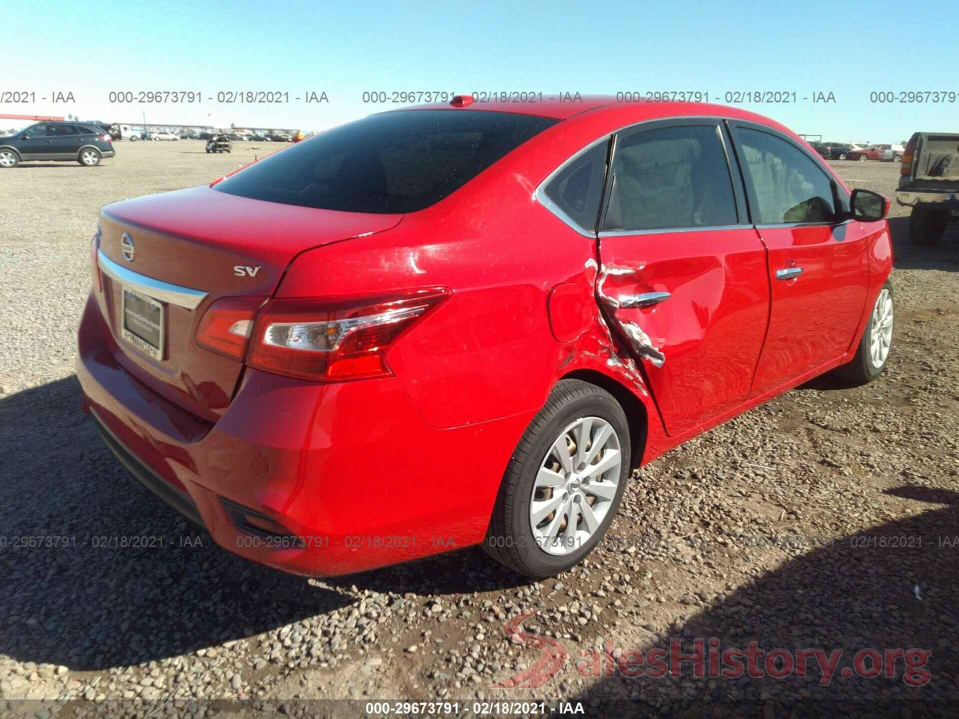 3N1AB7AP5HL684659 2017 NISSAN SENTRA