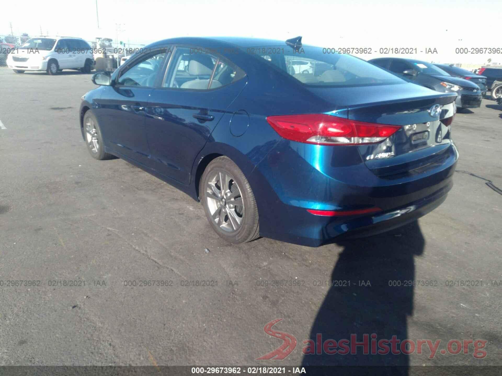 5NPD84LF7HH125321 2017 HYUNDAI ELANTRA