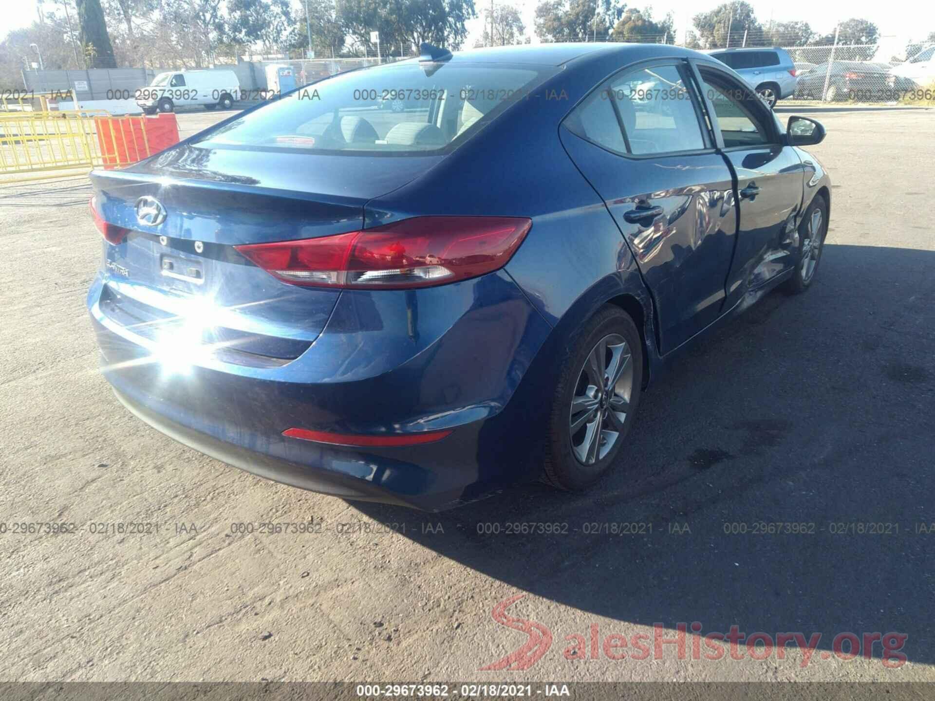 5NPD84LF7HH125321 2017 HYUNDAI ELANTRA