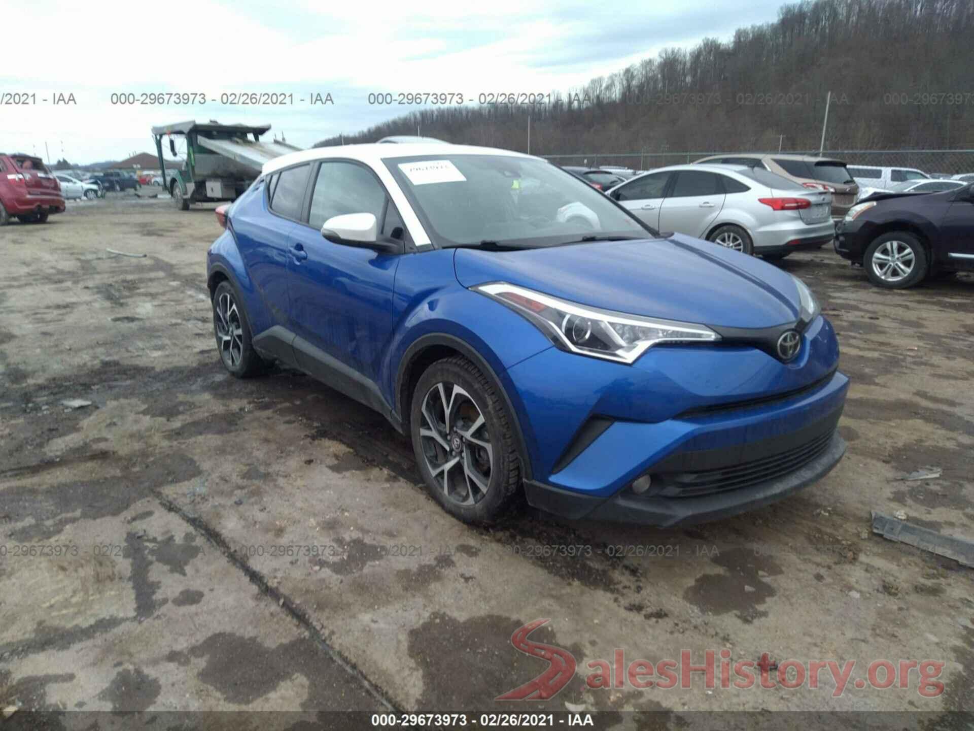 NMTKHMBXXJR033782 2018 TOYOTA C-HR