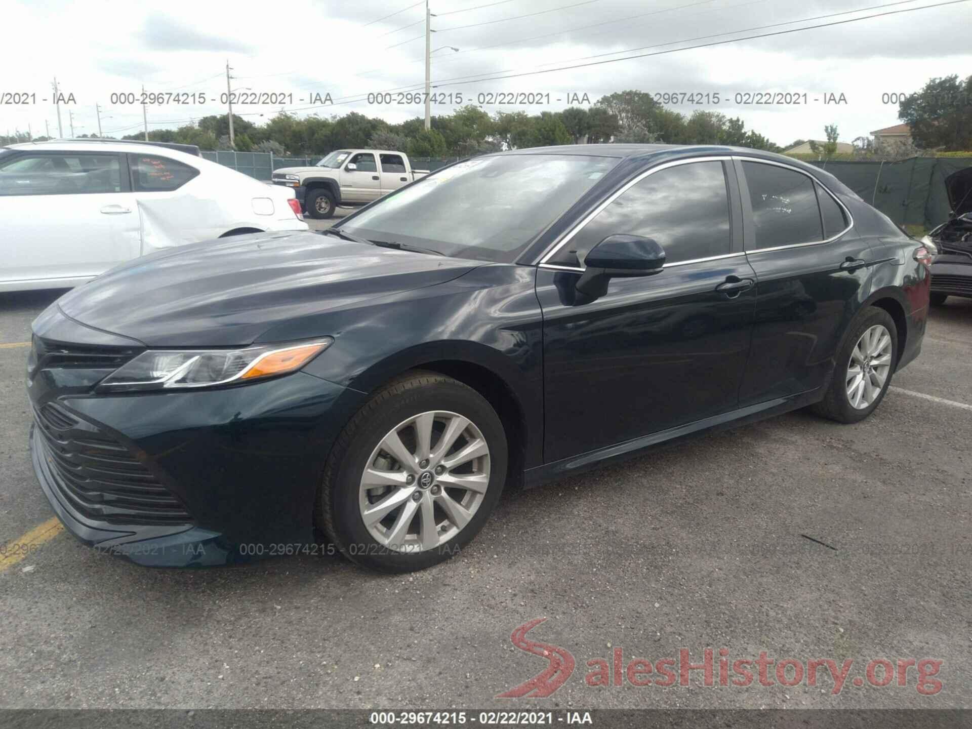 4T1B11HK2KU828110 2019 TOYOTA CAMRY