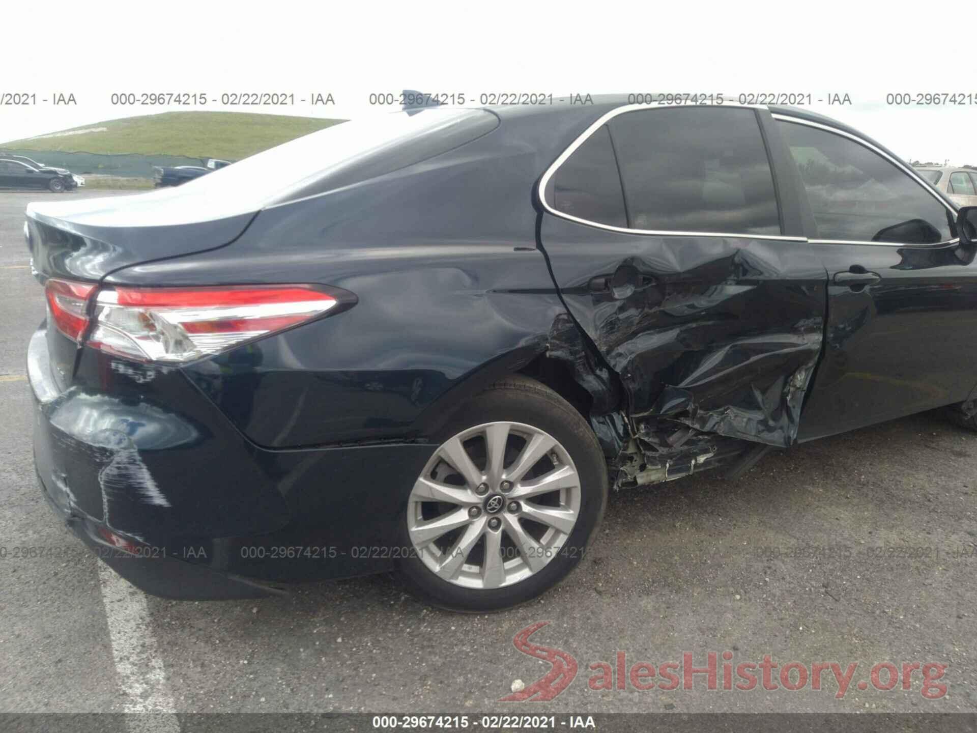 4T1B11HK2KU828110 2019 TOYOTA CAMRY