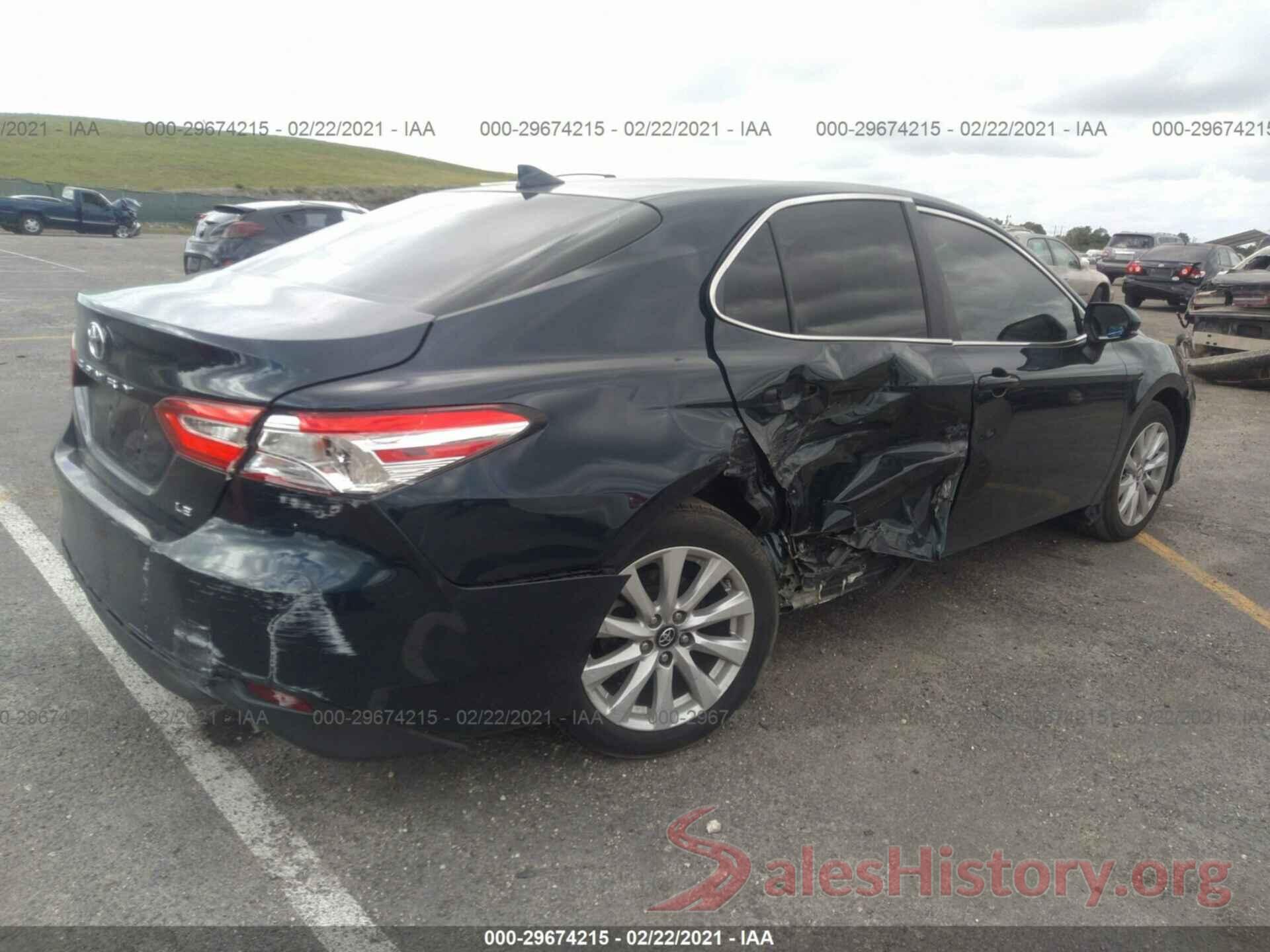 4T1B11HK2KU828110 2019 TOYOTA CAMRY