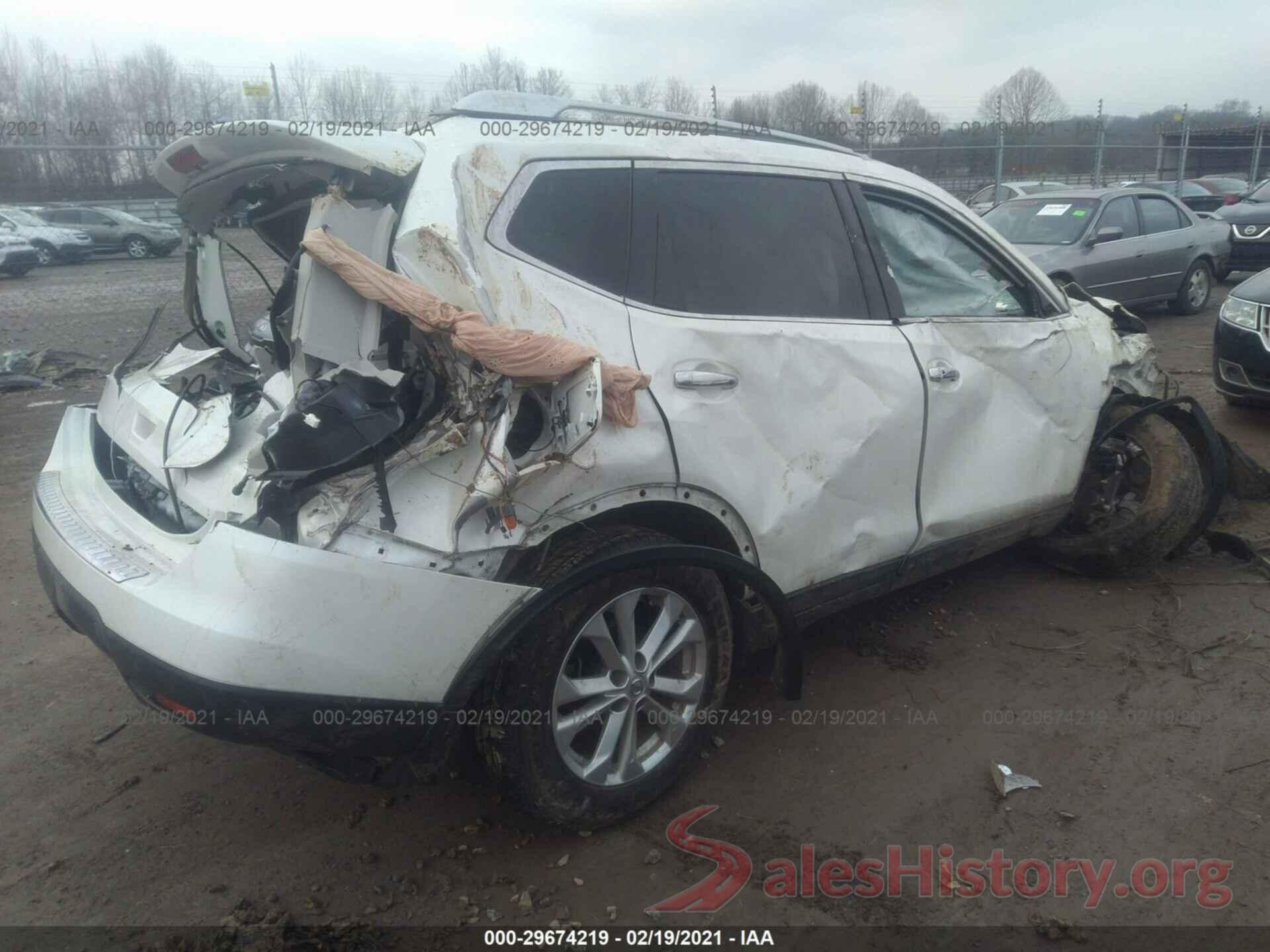 KNMAT2MT3GP720082 2016 NISSAN ROGUE