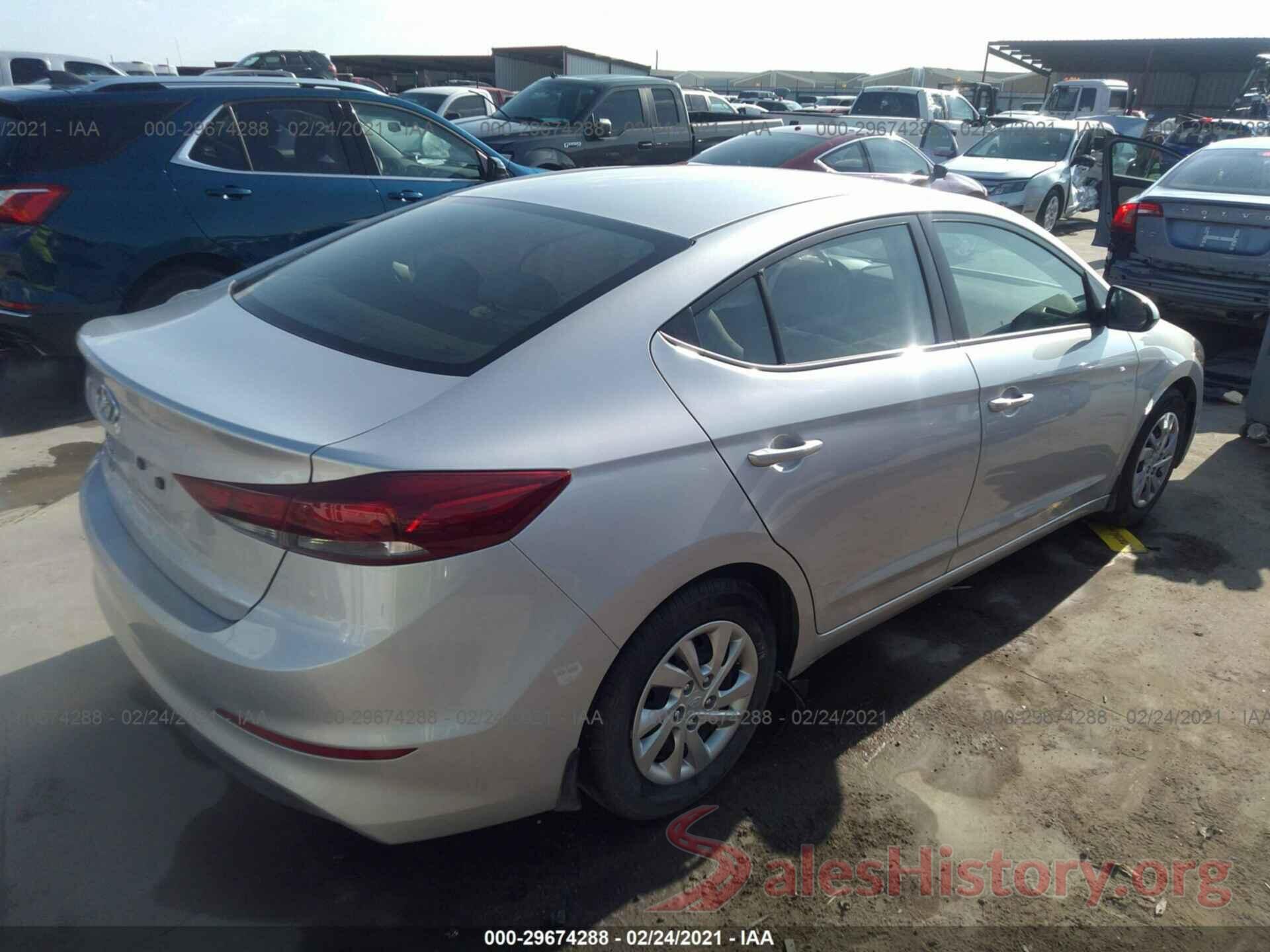 5NPD74LF6JH344361 2018 HYUNDAI ELANTRA