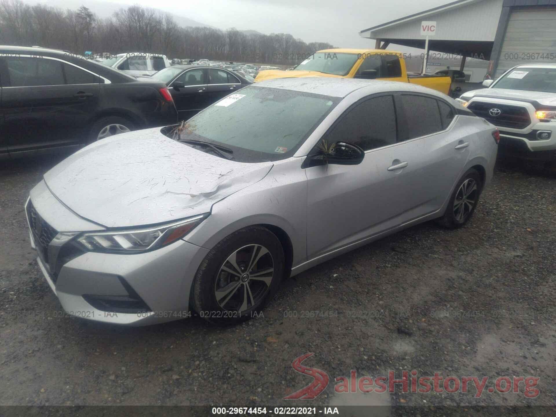 3N1AB8CV8LY203672 2020 NISSAN SENTRA