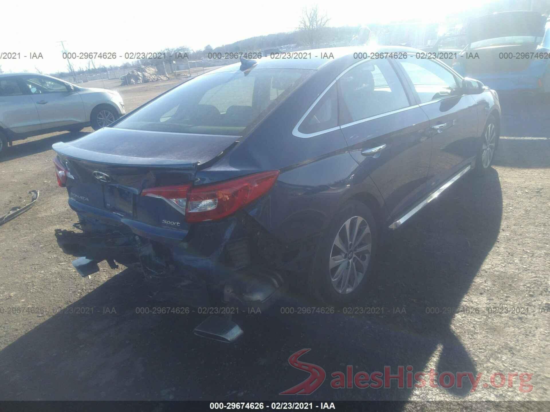 5NPE34AFXGH425052 2016 HYUNDAI SONATA