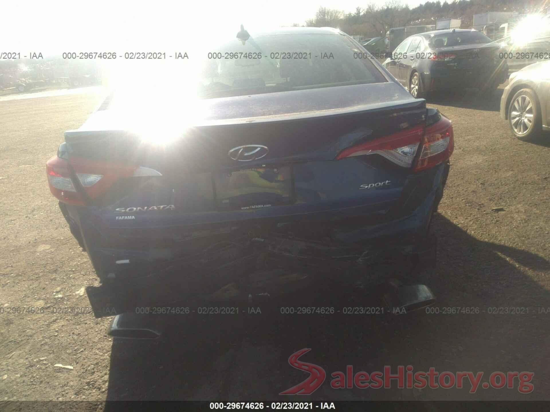 5NPE34AFXGH425052 2016 HYUNDAI SONATA