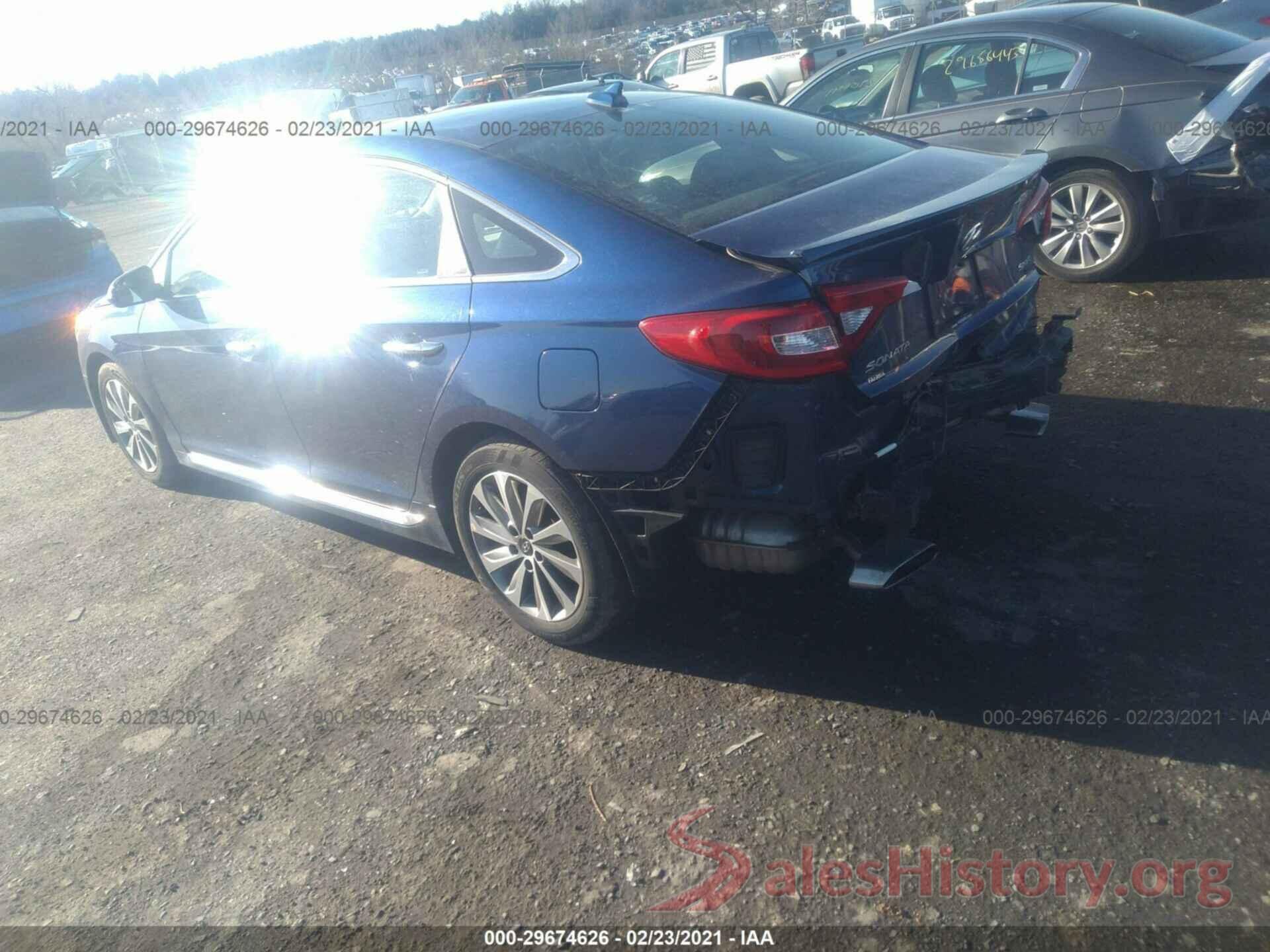 5NPE34AFXGH425052 2016 HYUNDAI SONATA