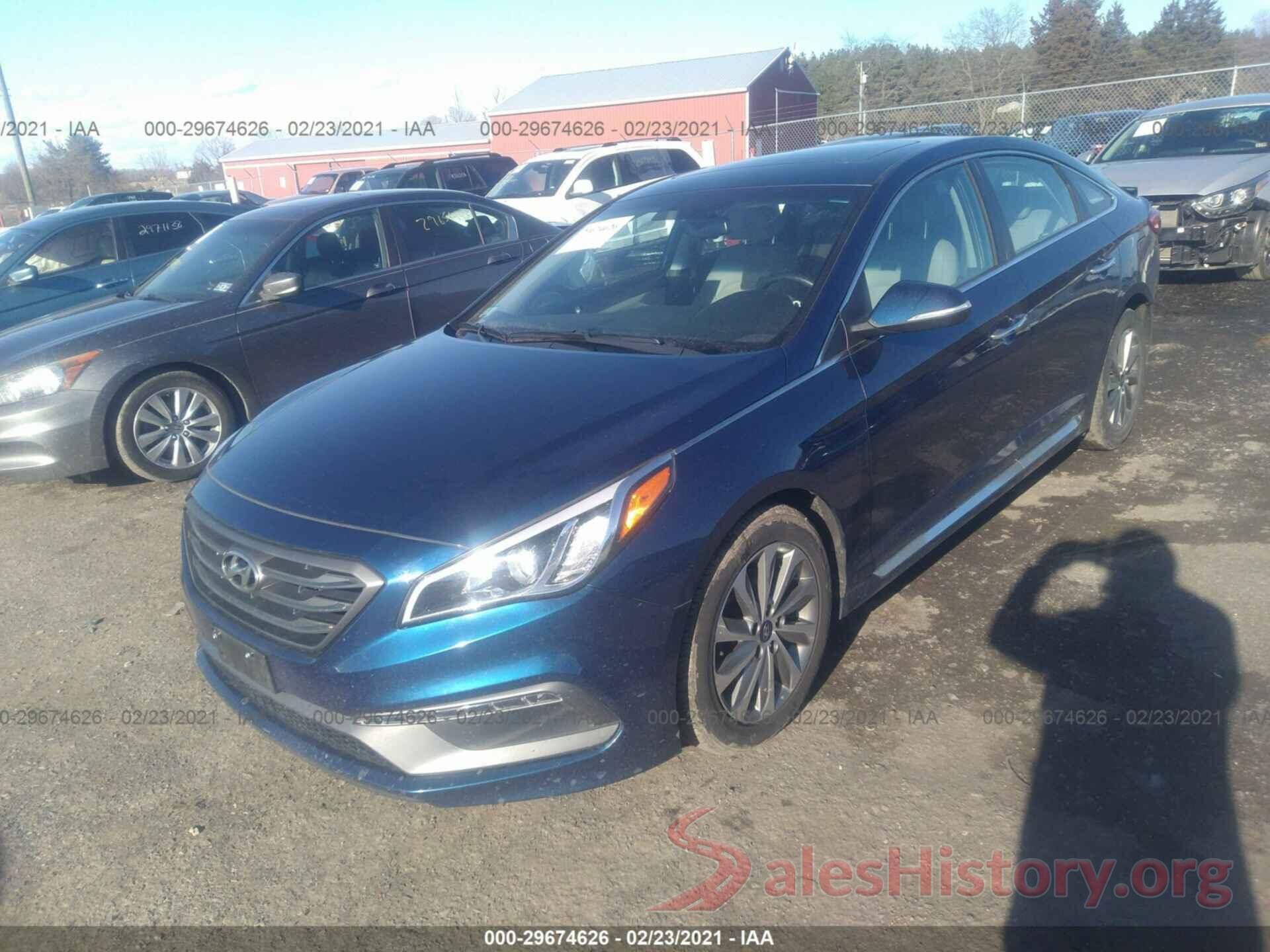 5NPE34AFXGH425052 2016 HYUNDAI SONATA