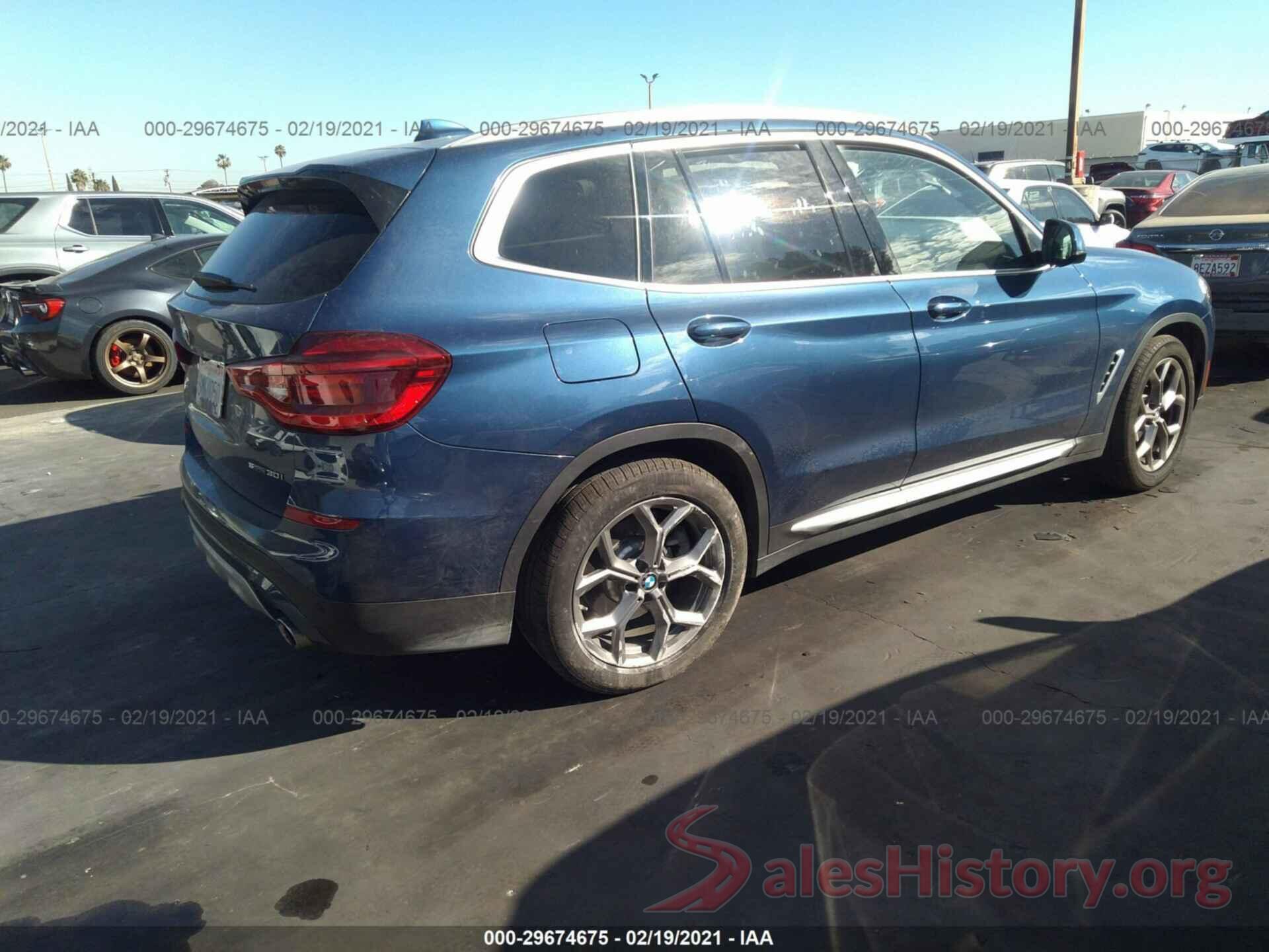 5UXTY3C06LLU71381 2020 BMW X3