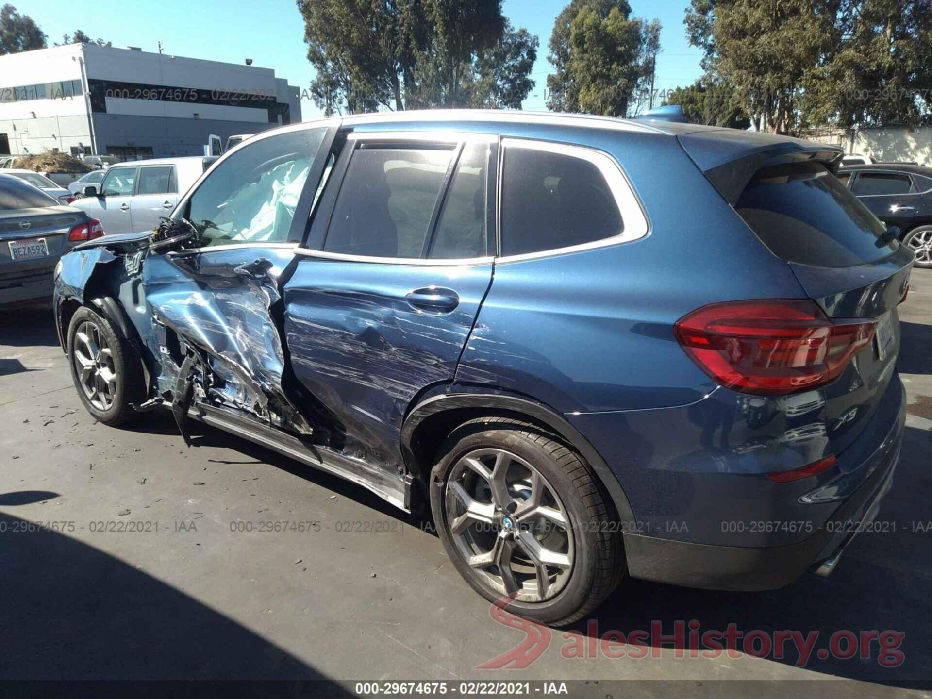 5UXTY3C06LLU71381 2020 BMW X3