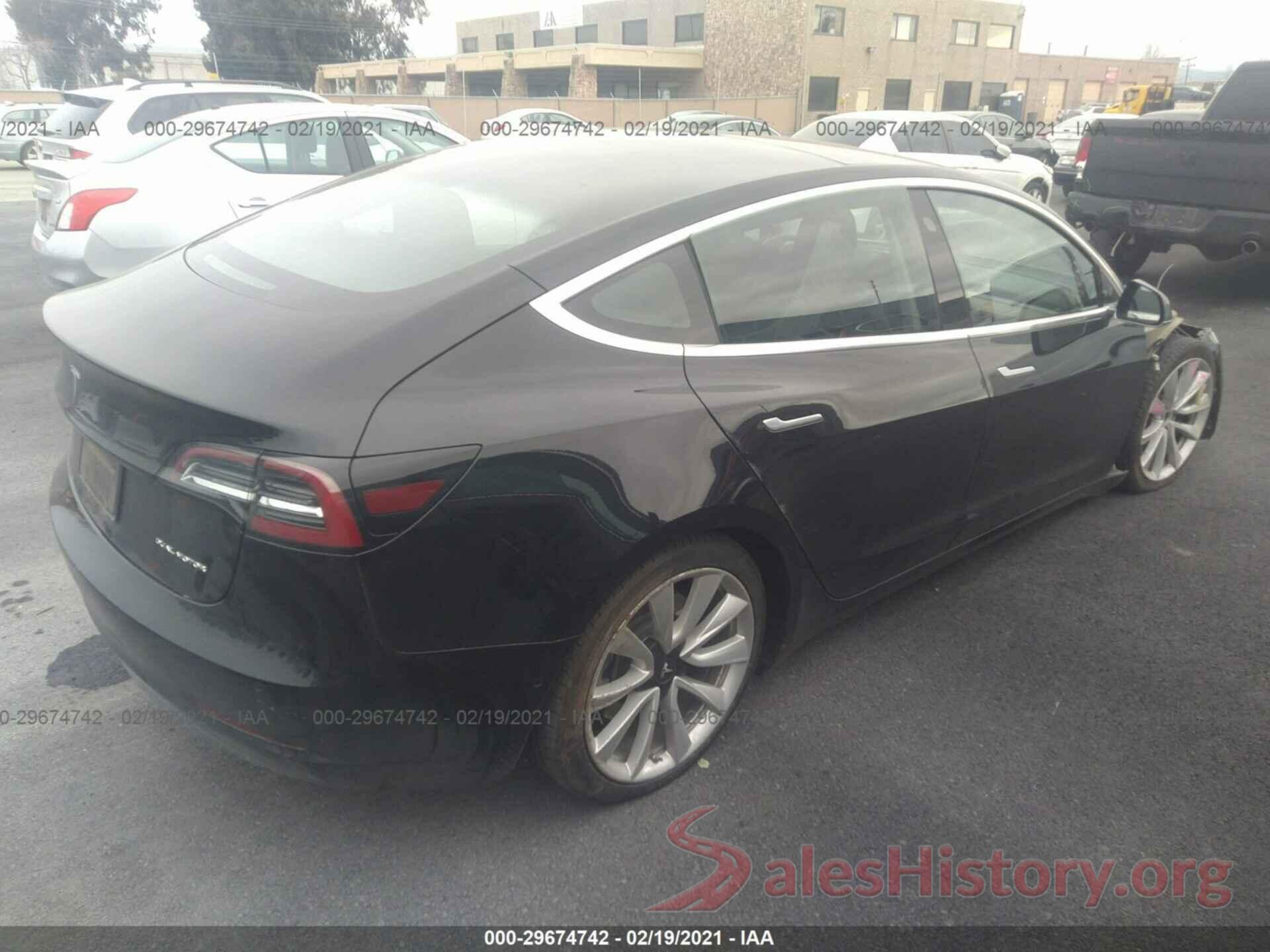 5YJ3E1EB8KF191881 2019 TESLA MODEL 3