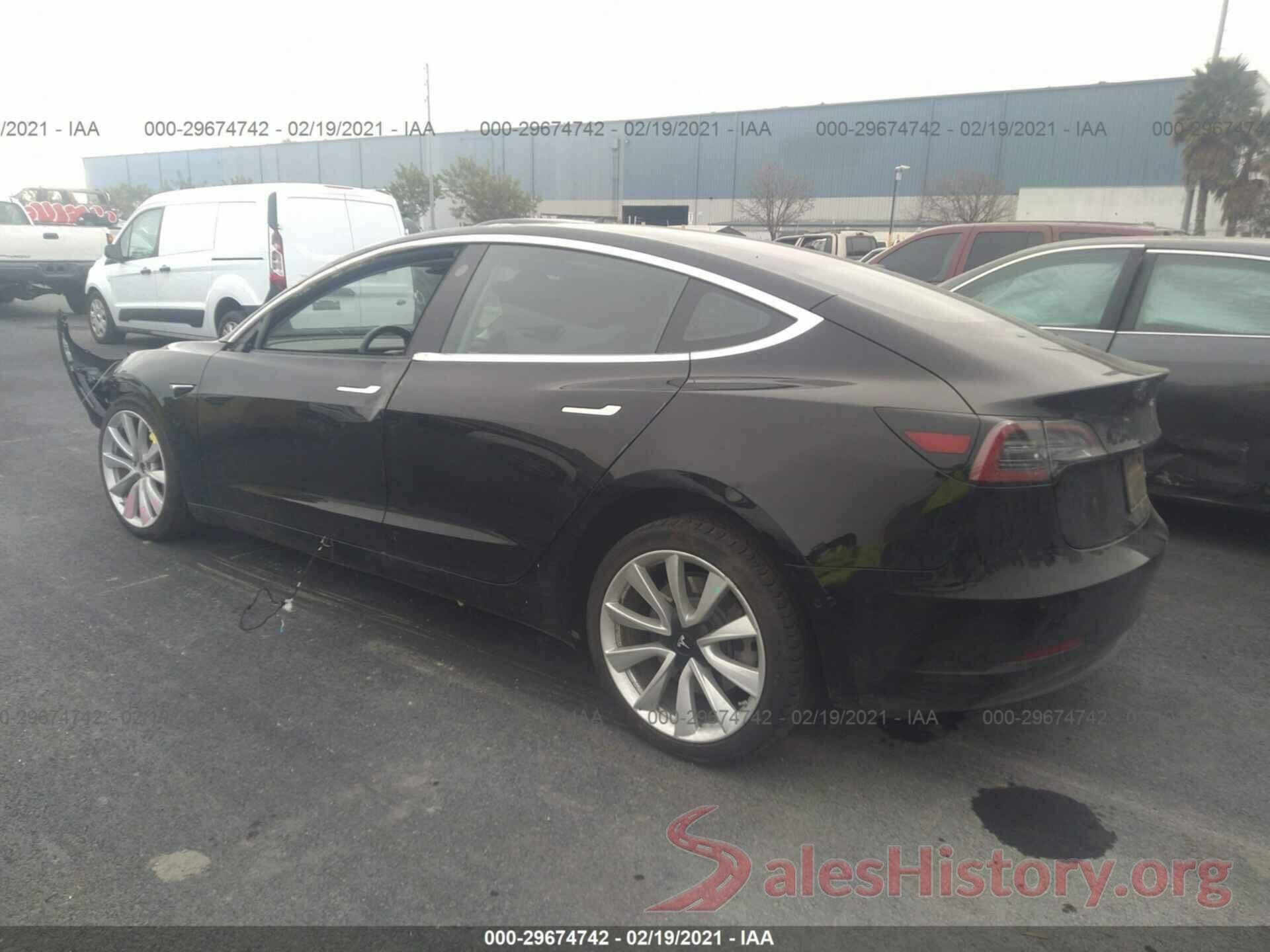 5YJ3E1EB8KF191881 2019 TESLA MODEL 3