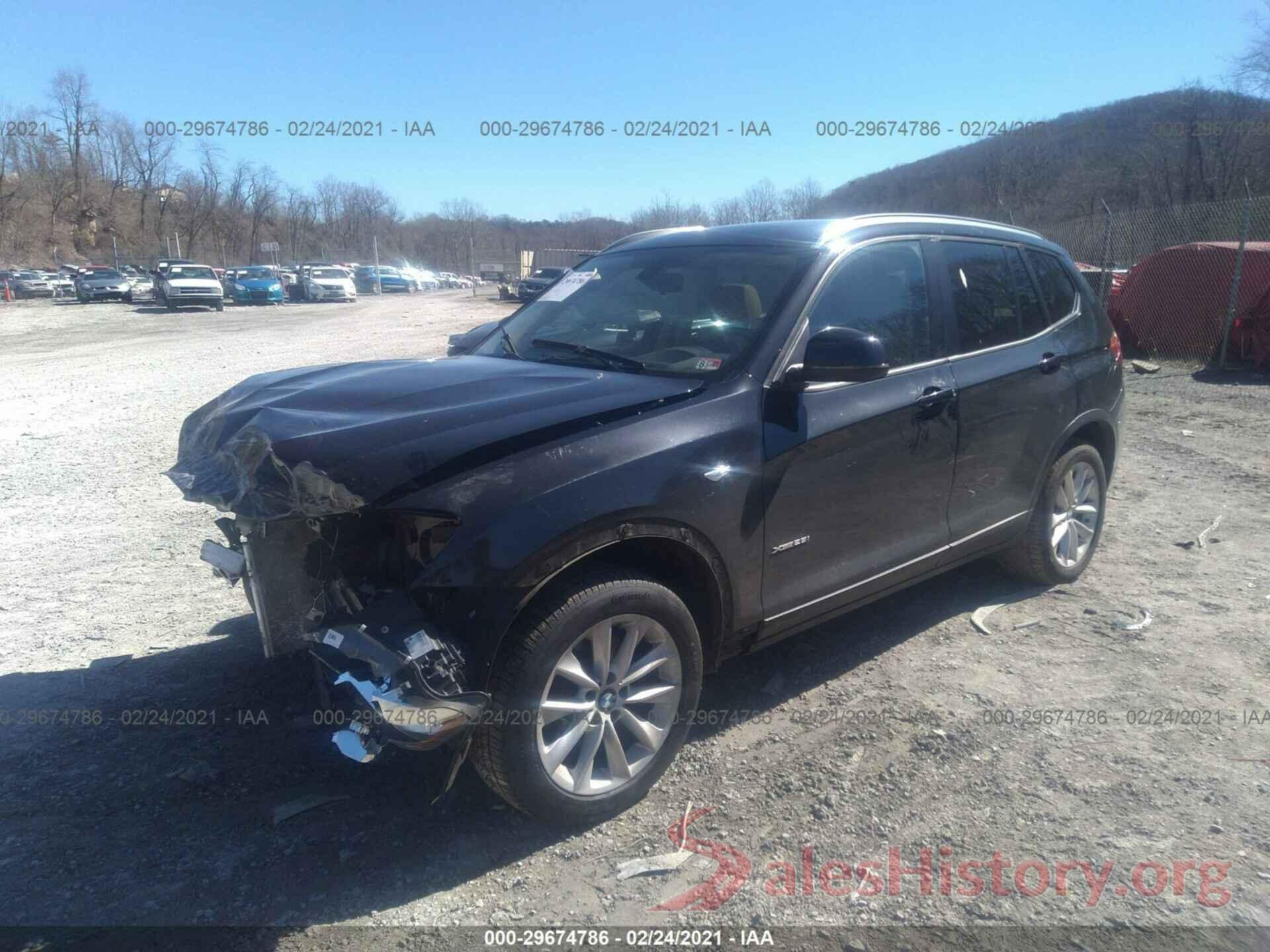 5UXWX9C55G0D78280 2016 BMW X3