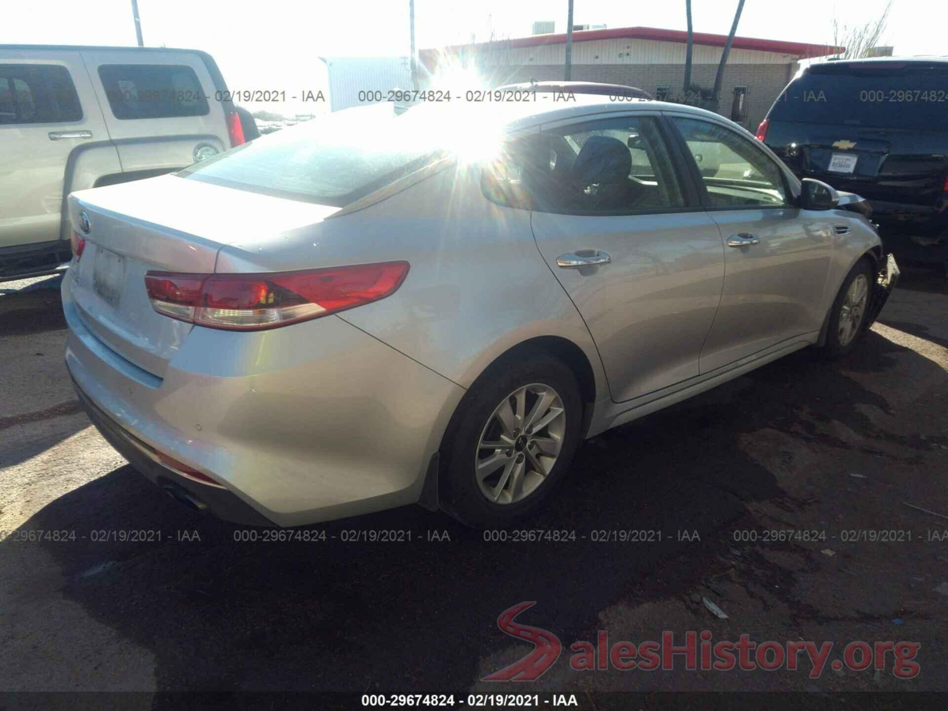 5XXGT4L38GG118440 2016 KIA OPTIMA