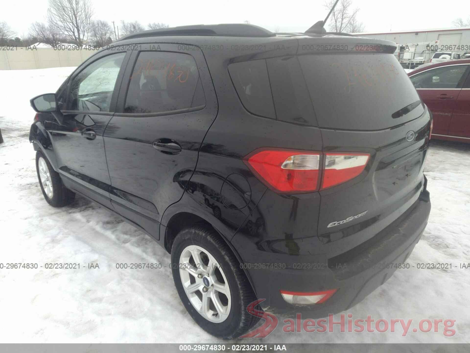 MAJ3S2GE0KC271667 2019 FORD ECOSPORT