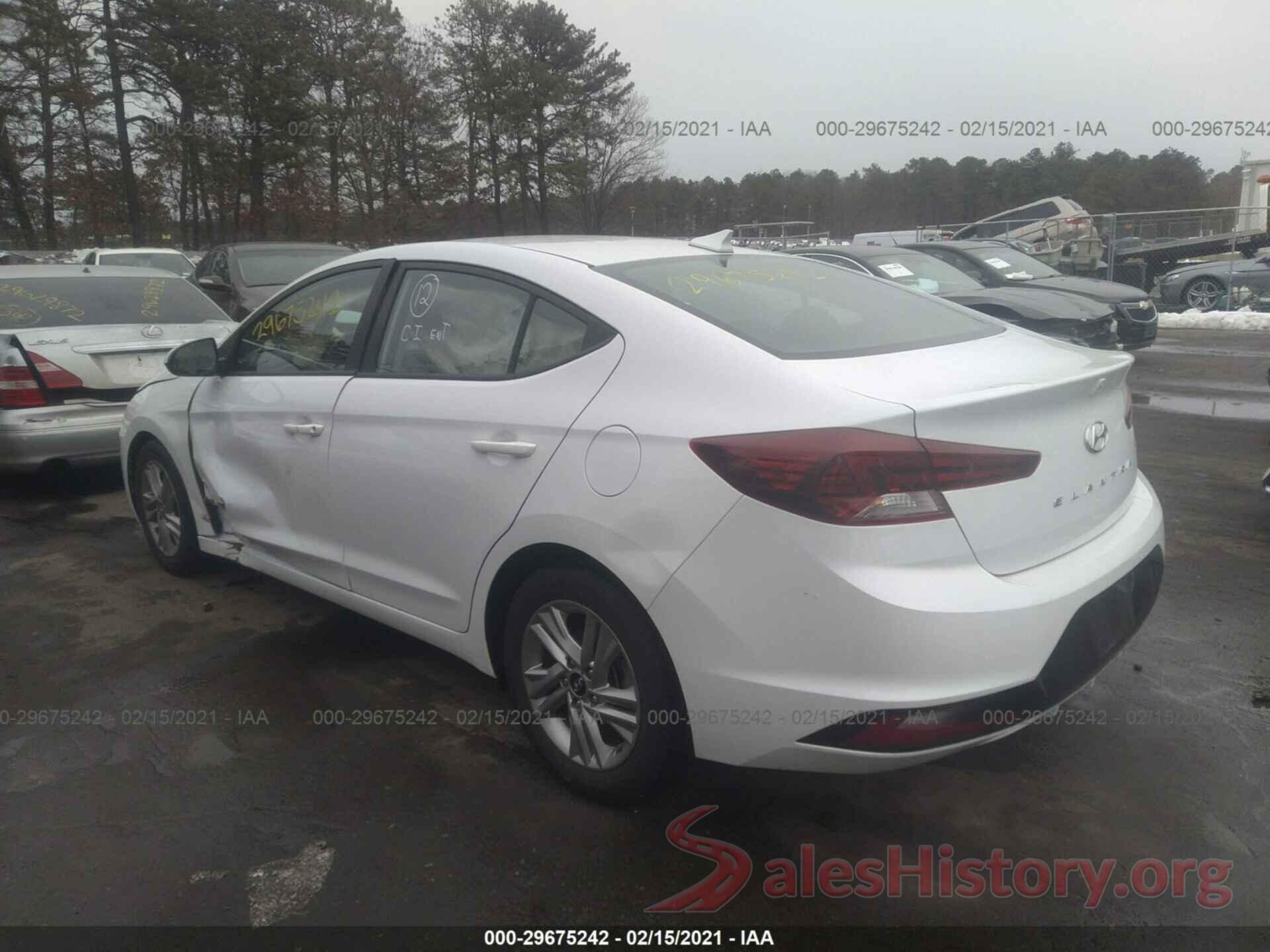 5NPD84LF5LH543353 2020 HYUNDAI ELANTRA