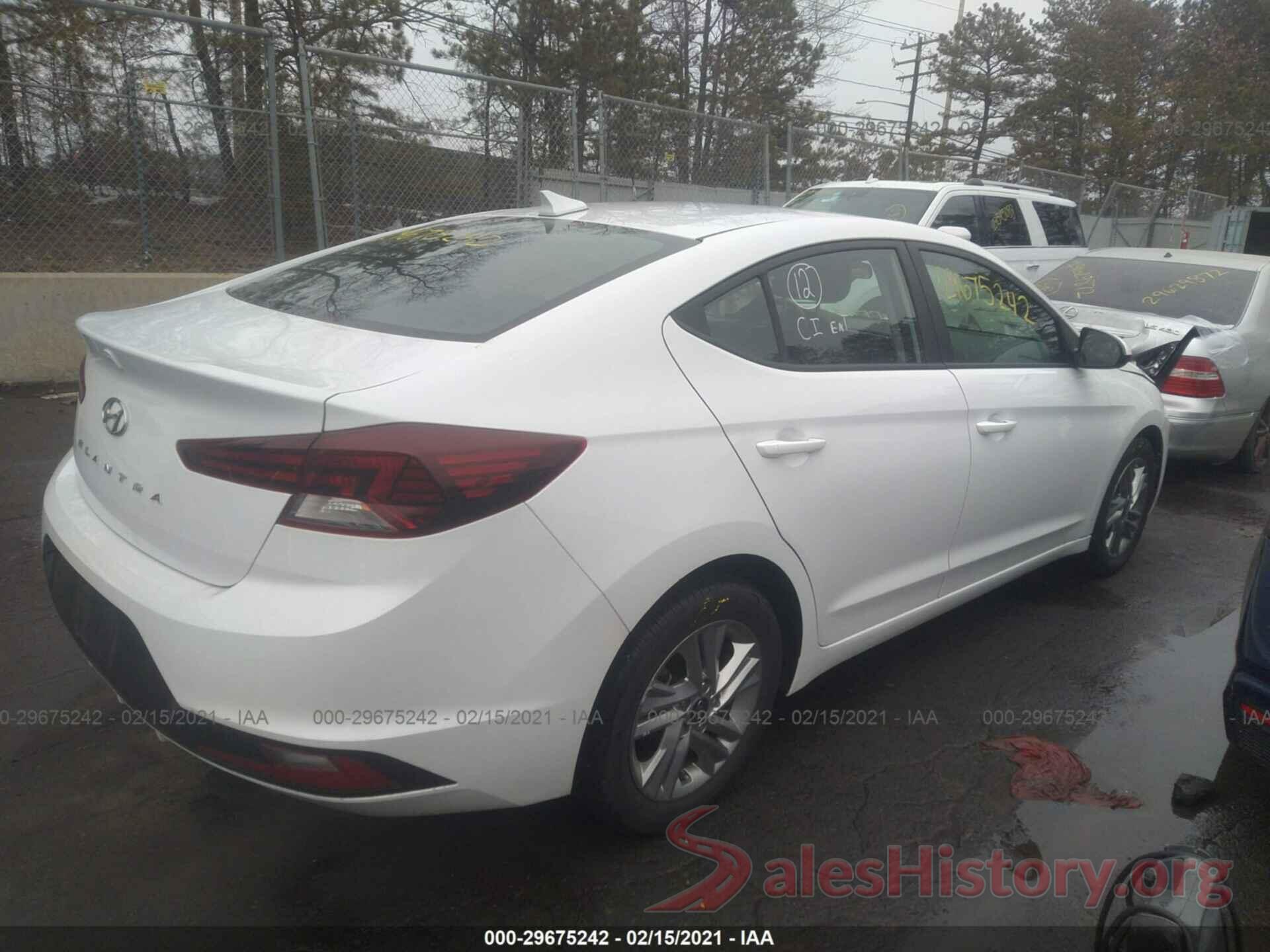 5NPD84LF5LH543353 2020 HYUNDAI ELANTRA