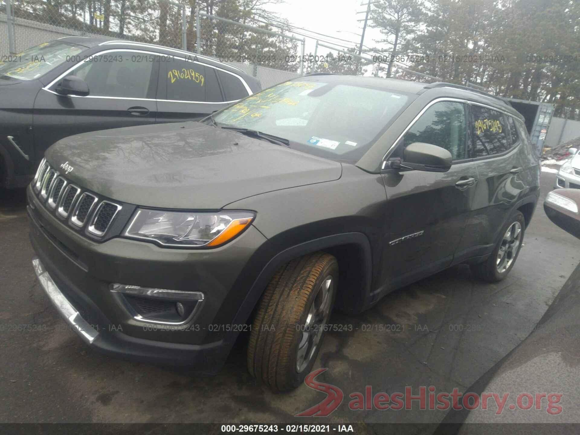 3C4NJCCB6KT802107 2019 JEEP COMPASS