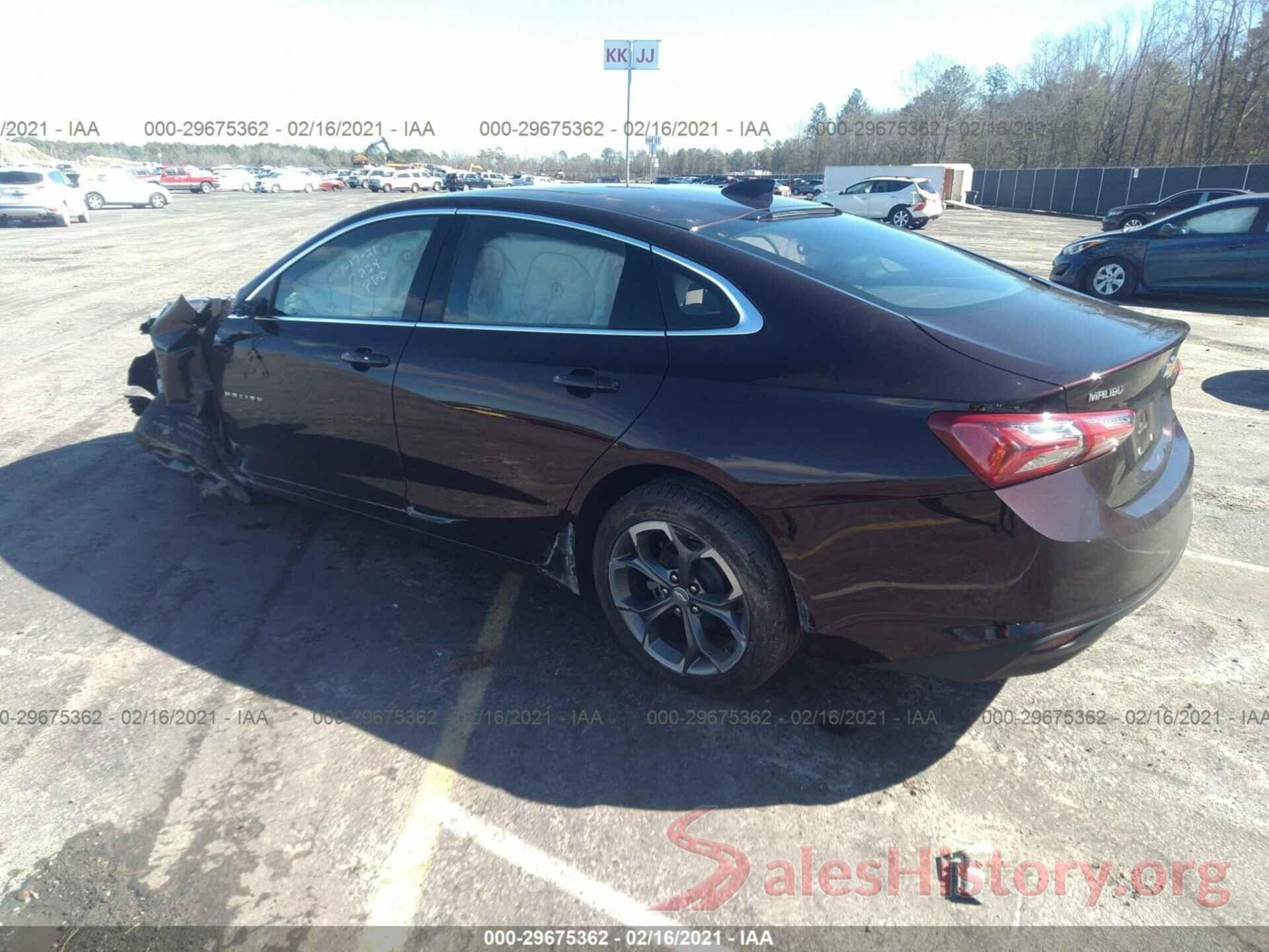 1G1ZD5ST7MF027224 2021 CHEVROLET MALIBU