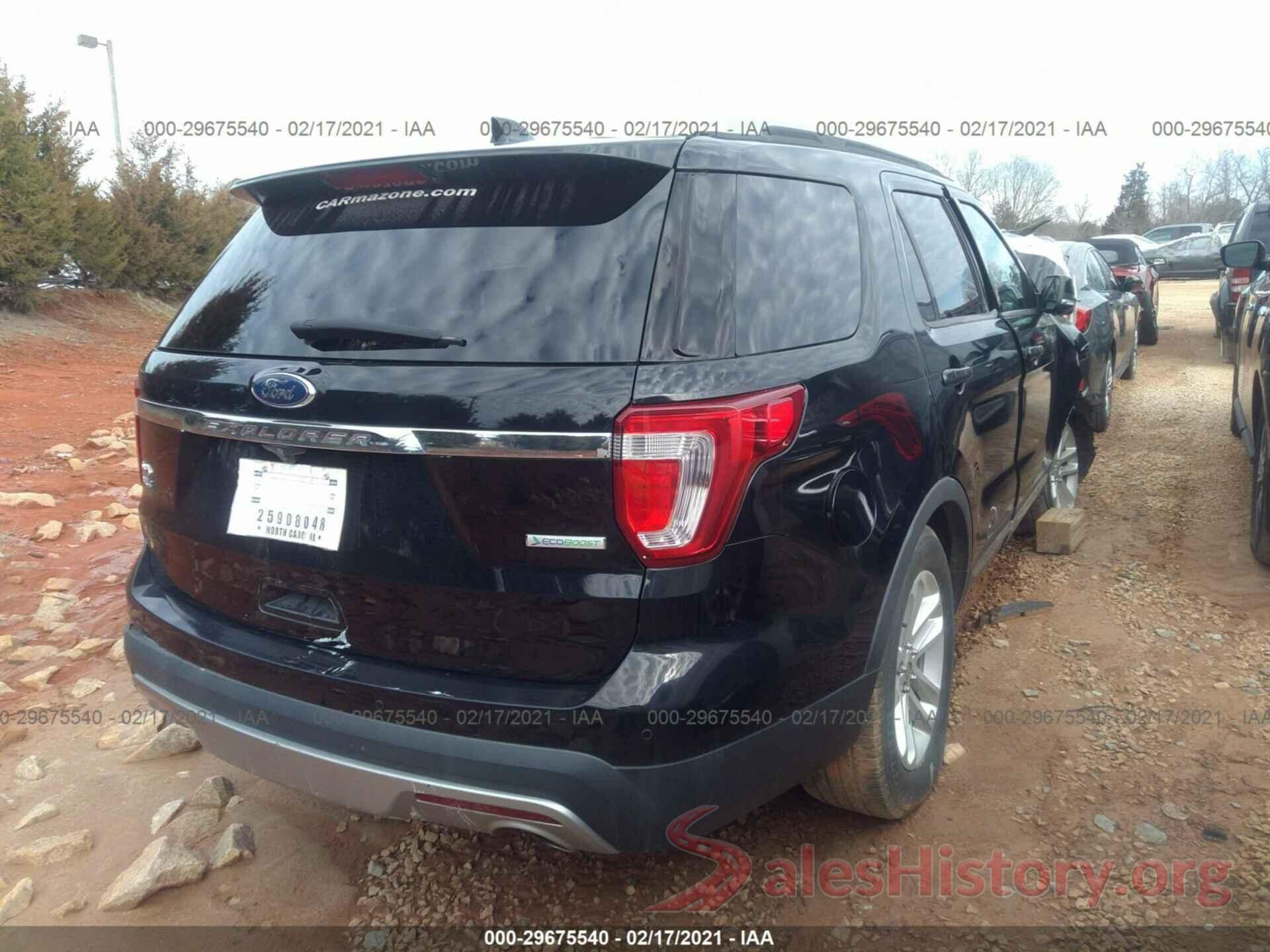 1FM5K7DH6GGB44089 2016 FORD EXPLORER