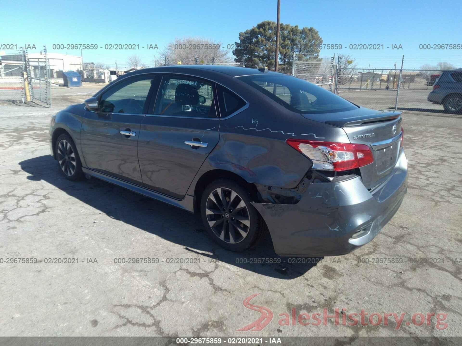 3N1AB7AP8KY360194 2019 NISSAN SENTRA