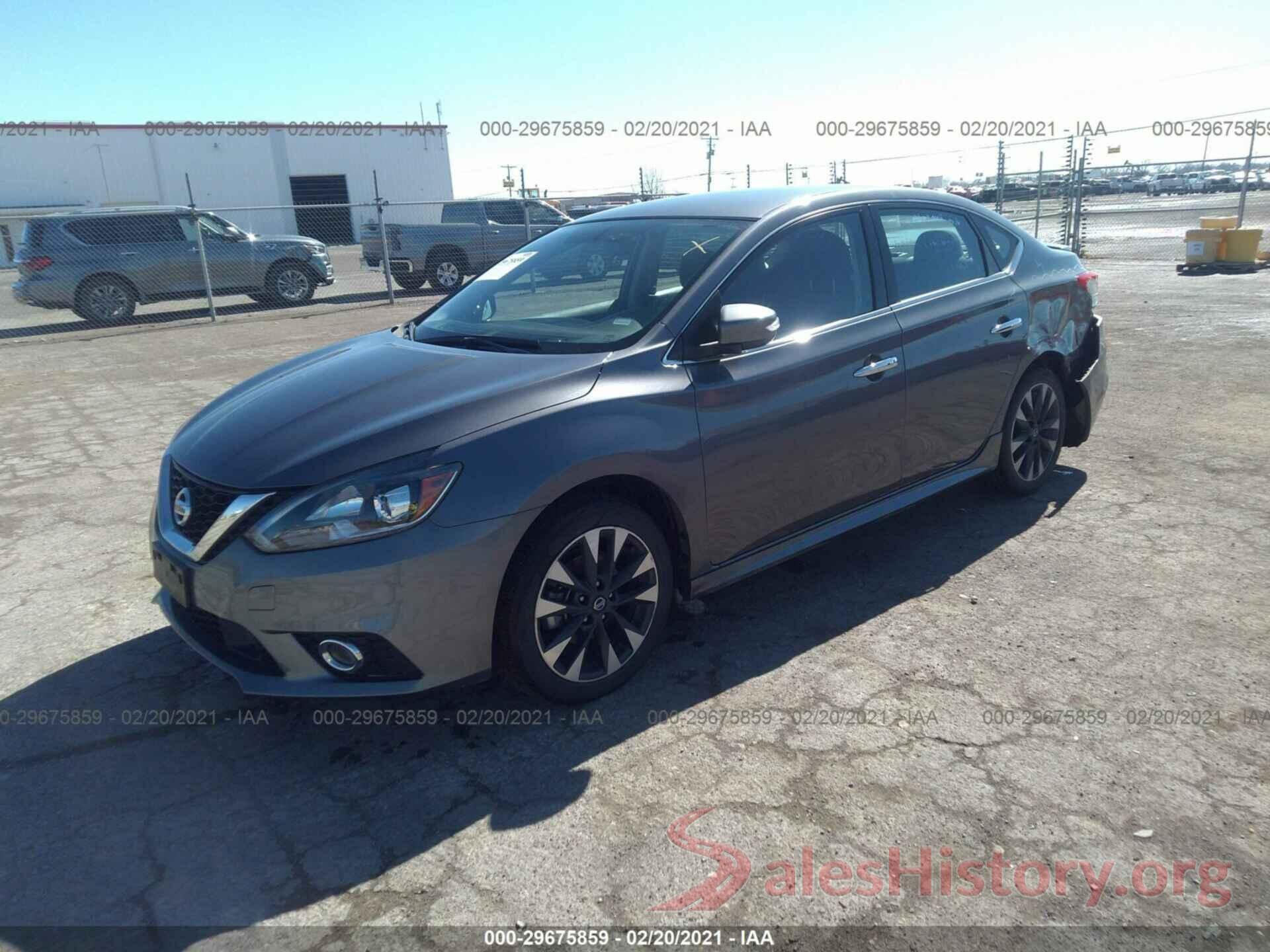 3N1AB7AP8KY360194 2019 NISSAN SENTRA