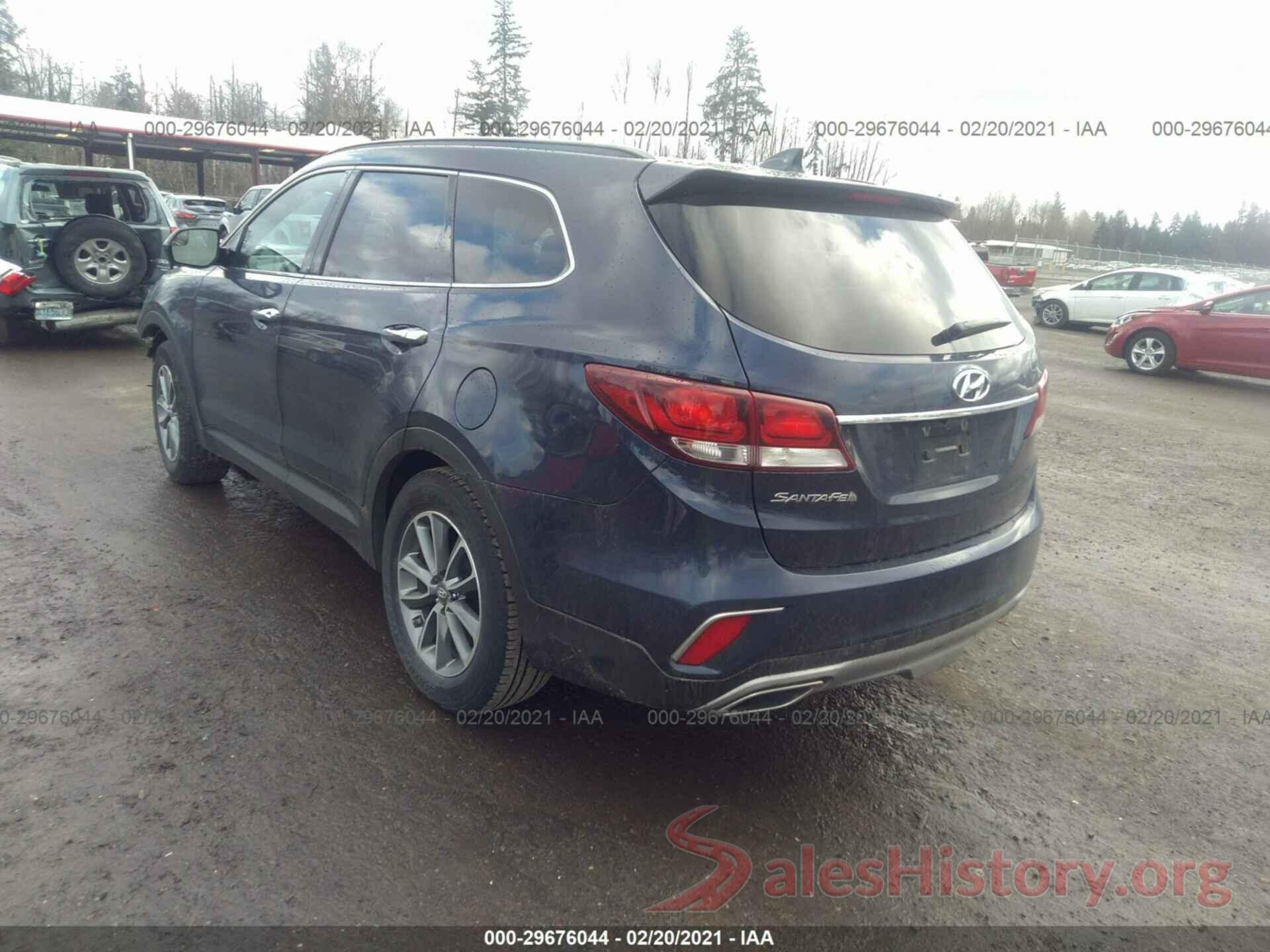 KM8SM4HF8HU175562 2017 HYUNDAI SANTA FE