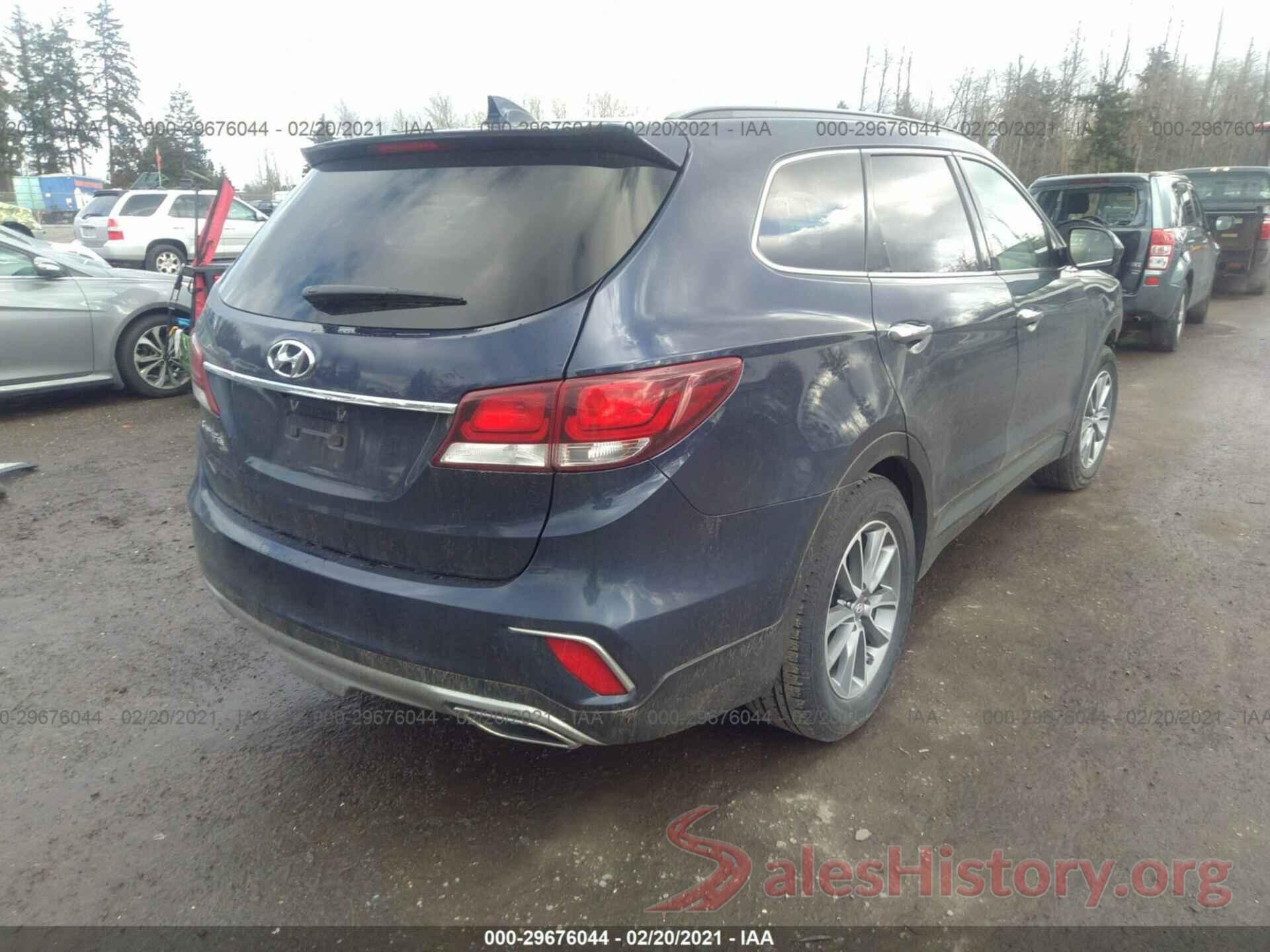 KM8SM4HF8HU175562 2017 HYUNDAI SANTA FE