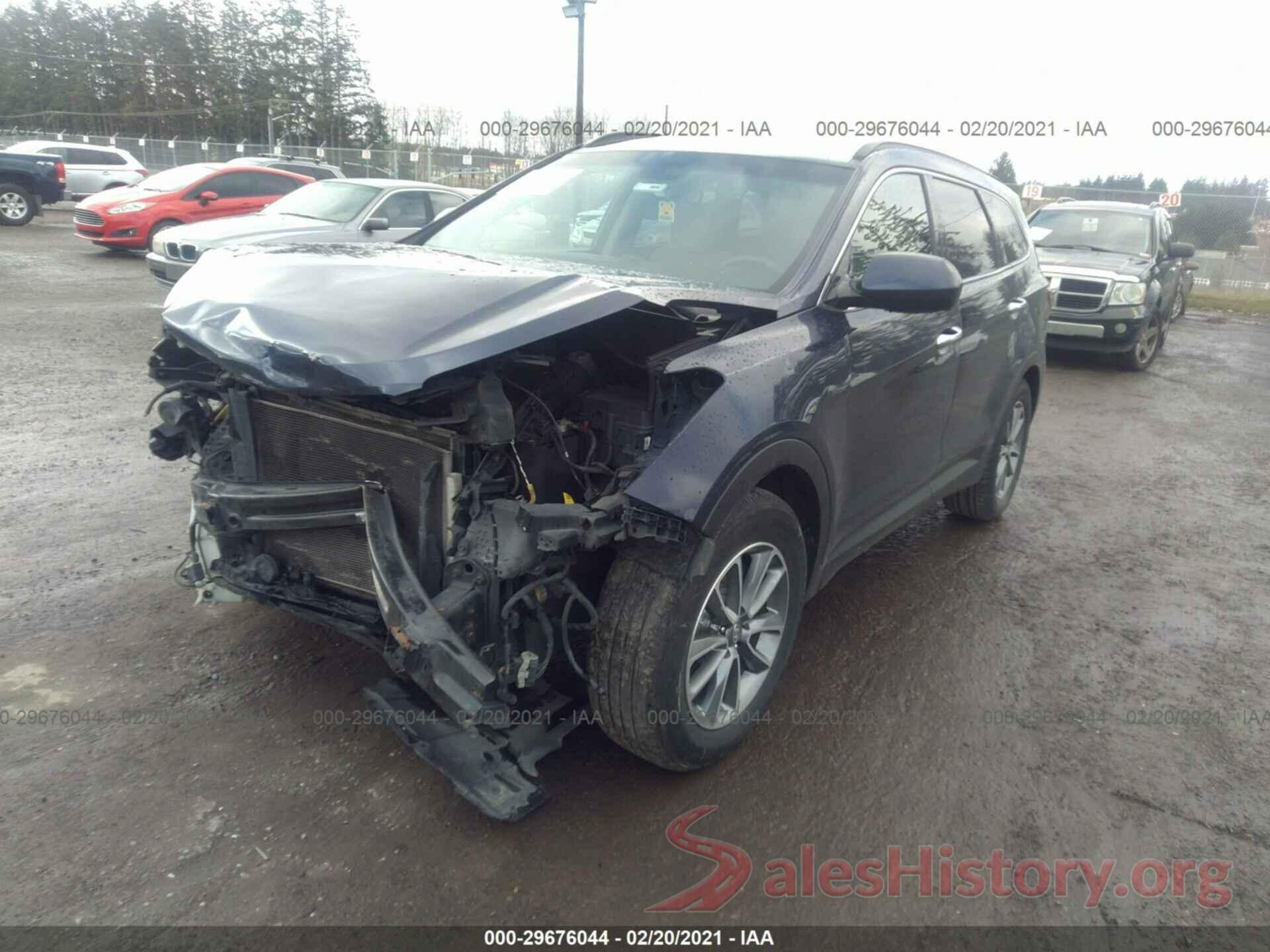 KM8SM4HF8HU175562 2017 HYUNDAI SANTA FE