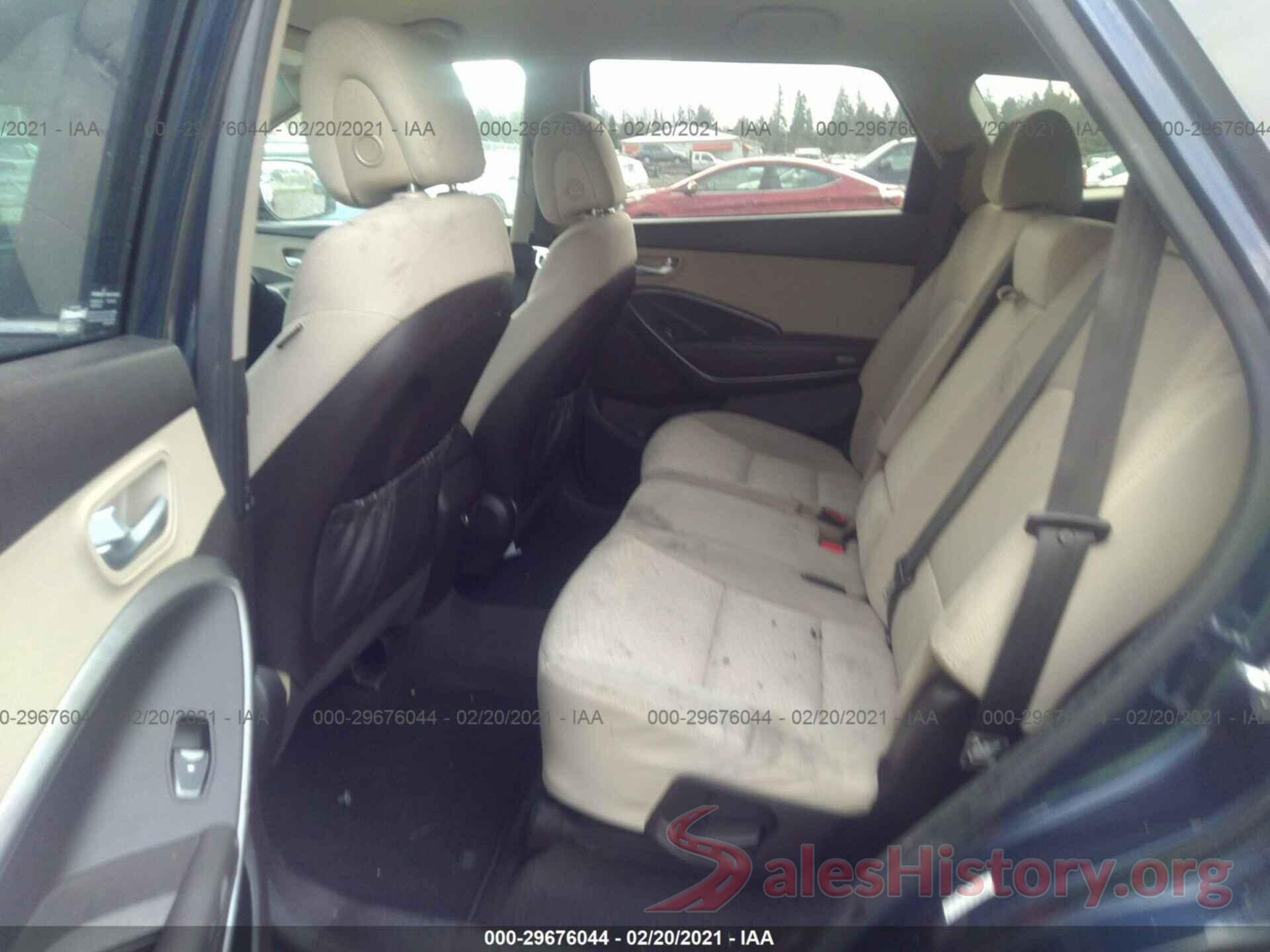 KM8SM4HF8HU175562 2017 HYUNDAI SANTA FE